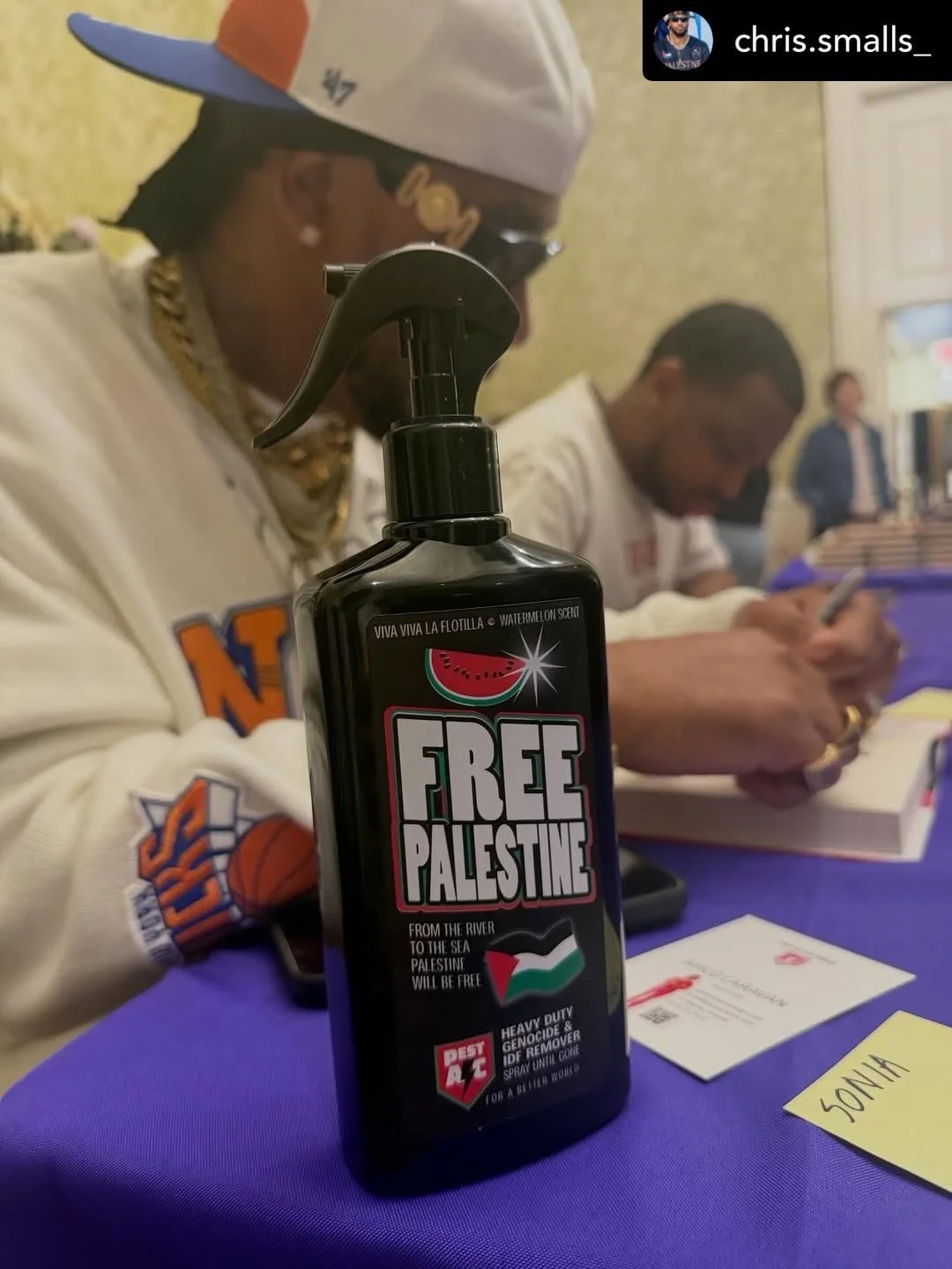 Repost; order When The Revolution Comes 🔥 &bull; @chris.smalls_ 📕‼️DROP ALERT ‼️ AVAILABLE NOW‼️ 

All I can say is Thank You 🙏🏾 

Also LFG Knicks 🏀