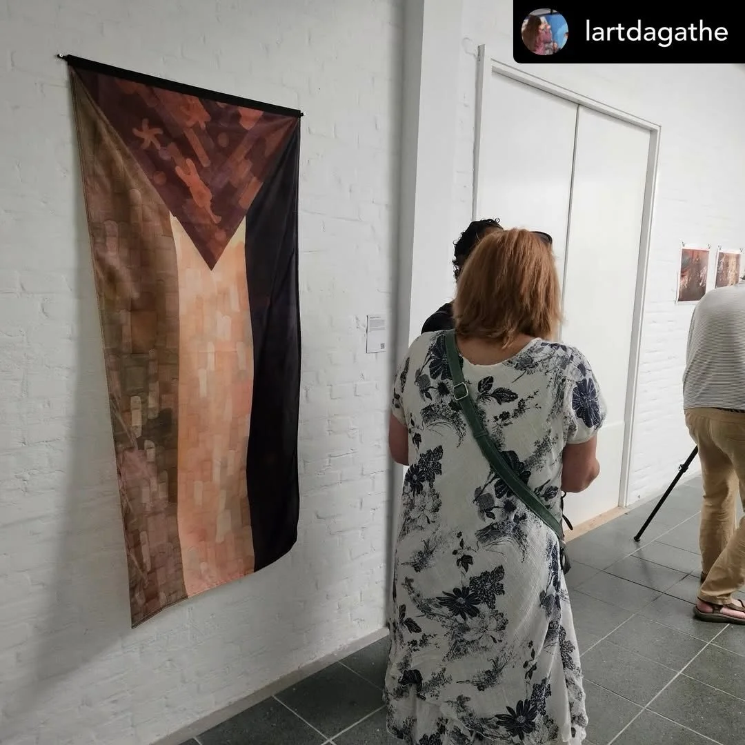Repost &bull; @lartdagathe The exhibition &laquo;&nbsp;Silence = Violence&nbsp;&raquo;, curated by Joyce Overheul at the DELOODS Gallery, brings together artists who are unable to make their voices heard in their home countries. 
Voices from countrie