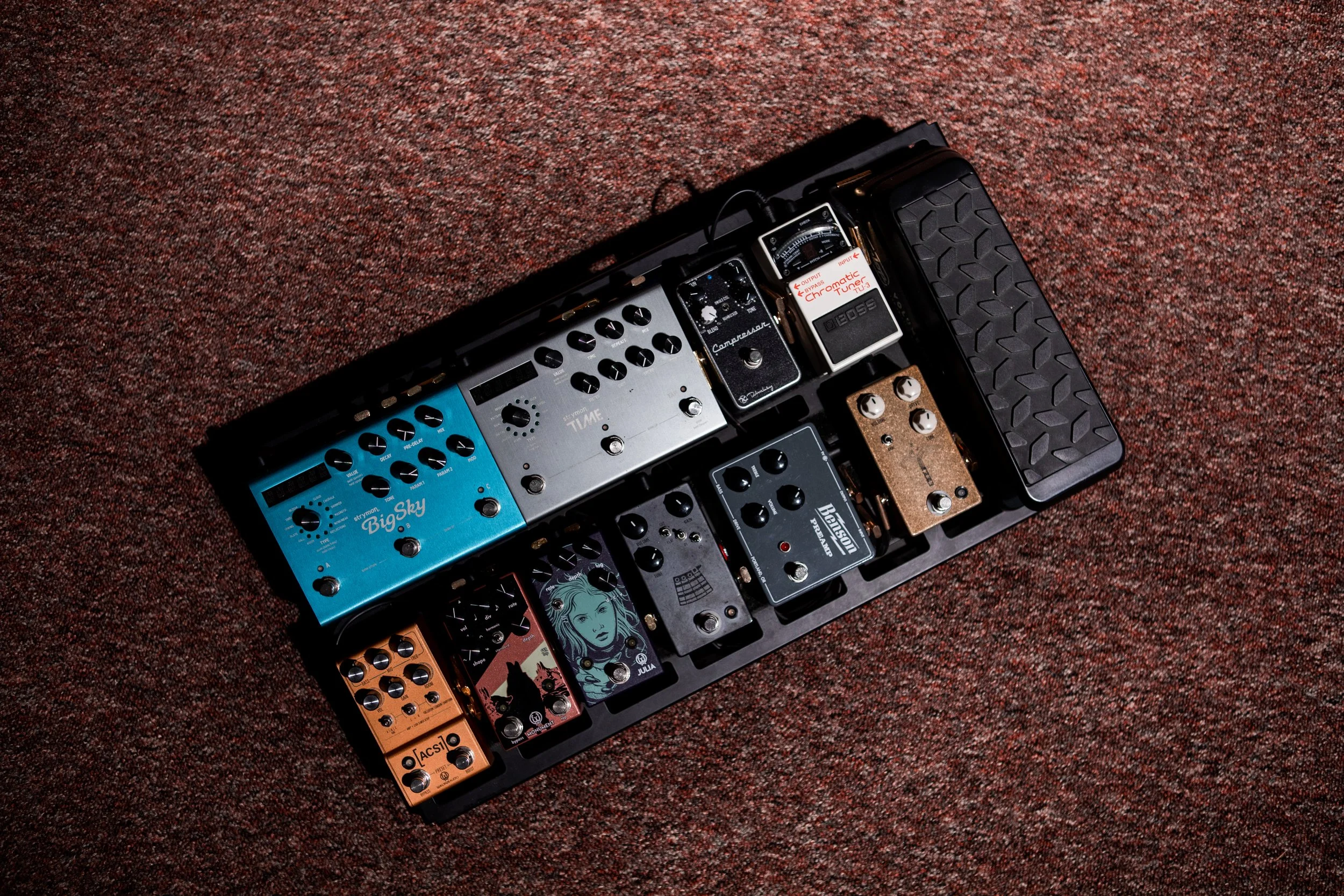 My Personal Live Pedalboard