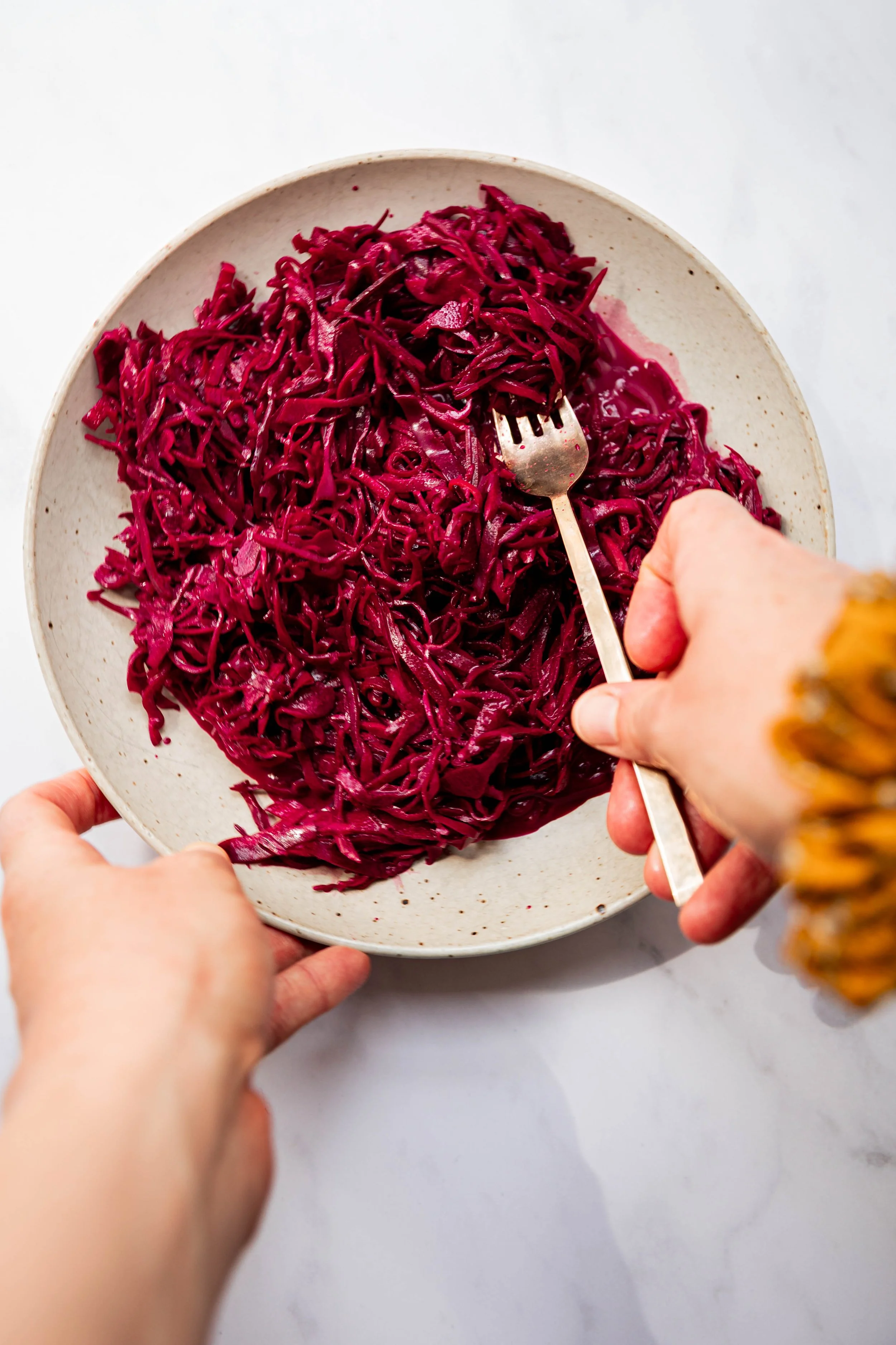 Purple Pomegranate Slaw