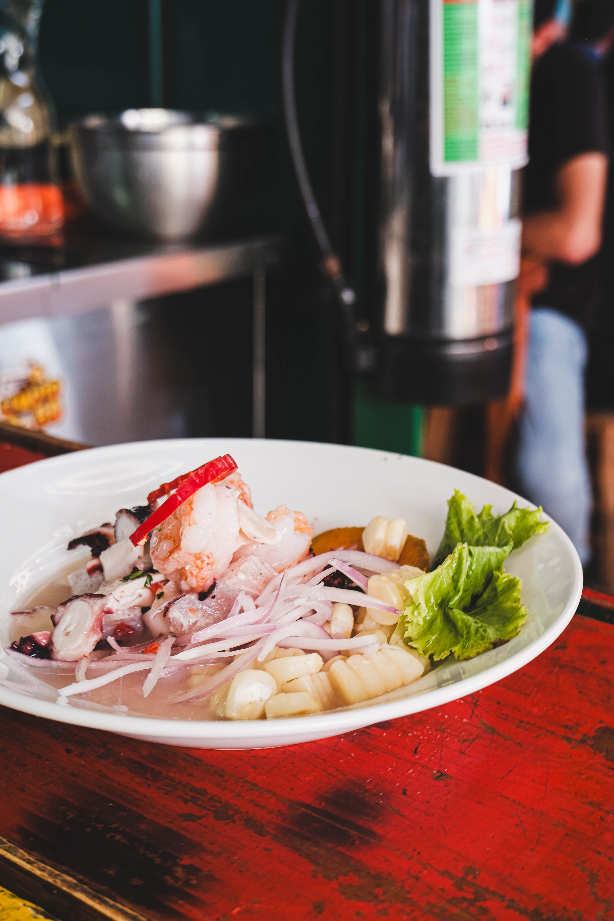 The peak of my chef days was the 2 months I spent as a stageur in Lima, Peru. On my days off I would visit different ceviche spots around the city. It is one of my favourite foods - so fresh, so balanced (in Peru they often add roasted sweet potato