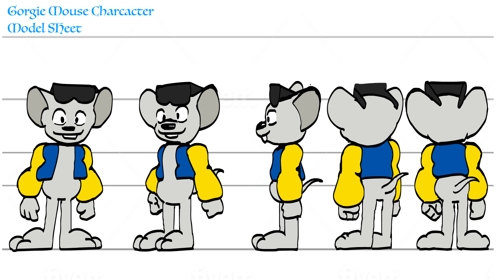 Gorgie Mouse Turnaround  

(Gorgie and Humpherdinks 2023)