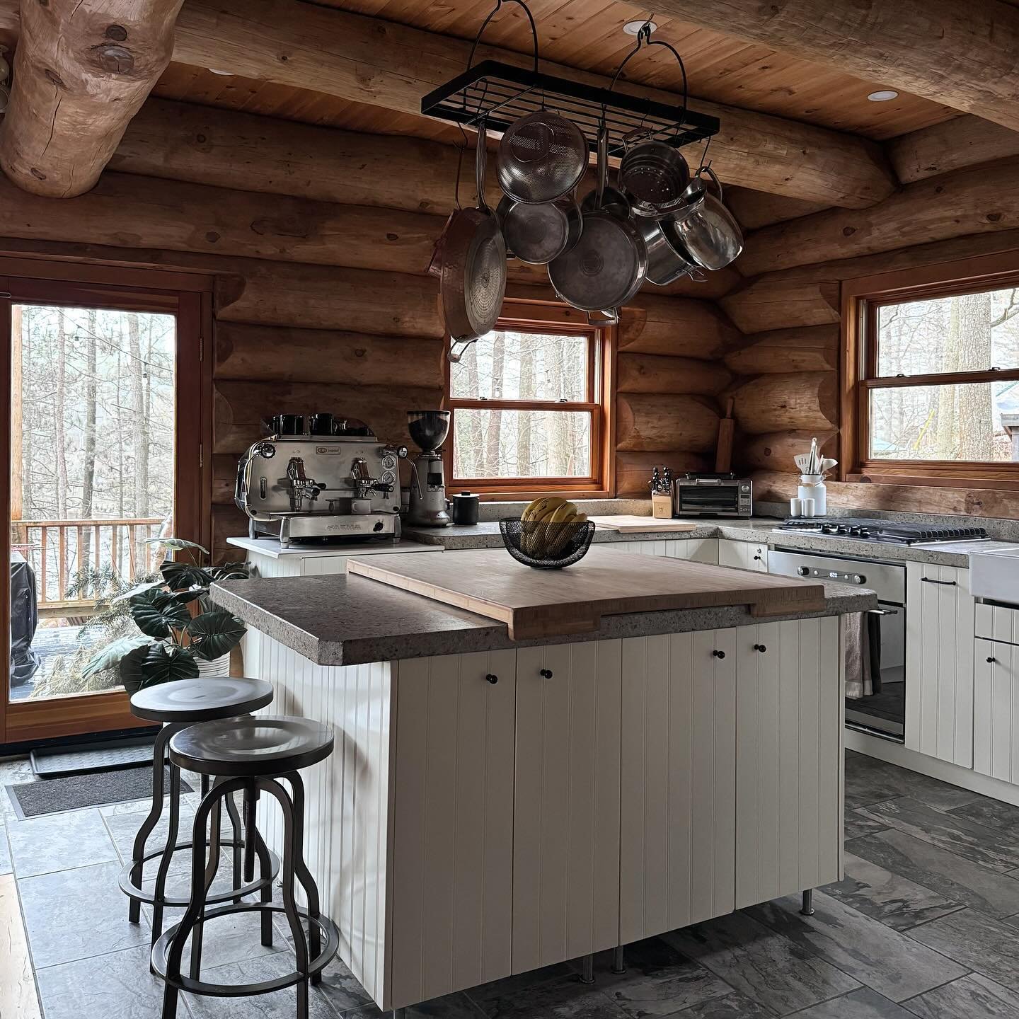 Sure, life isn&rsquo;t perfect. But this place is. 

&mdash;&mdash;&mdash;&mdash;&mdash;&mdash;&mdash;&mdash;&mdash;&mdash;&mdash;&mdash;&mdash;&mdash;&mdash;&mdash;&mdash;&mdash;&mdash;&mdash;&mdash;
#kitchenideas #cottagecore #cabinliving #logcabin