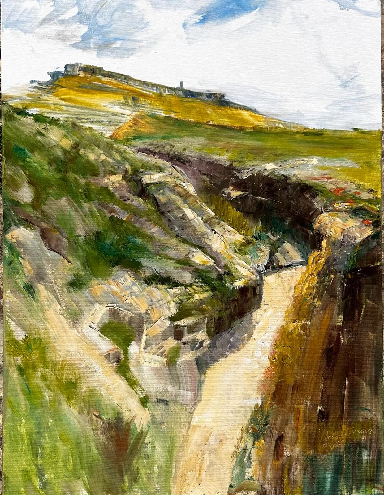 Wied il-ghasri , 60x80cms, oil on canvas, en plein-air.jpeg
