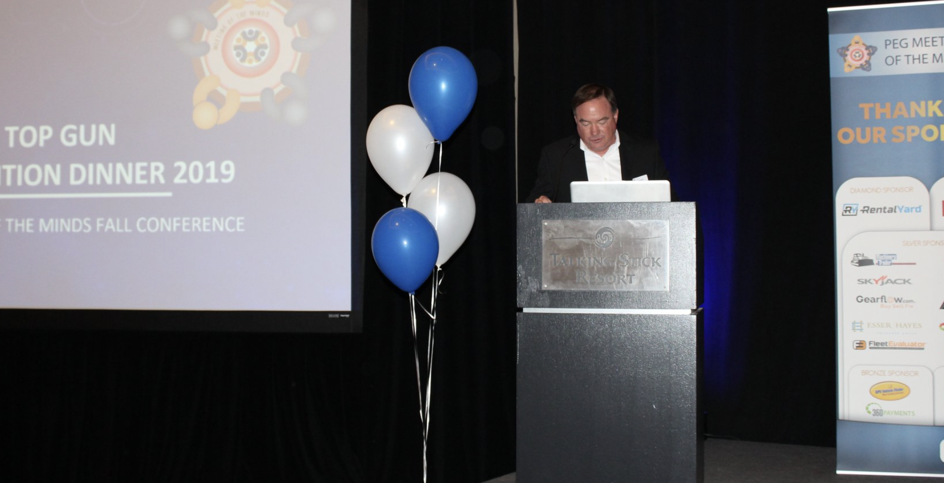 'Top Gun Nutrition Dinner 2019' and conference details, at Talking Stick Resort.