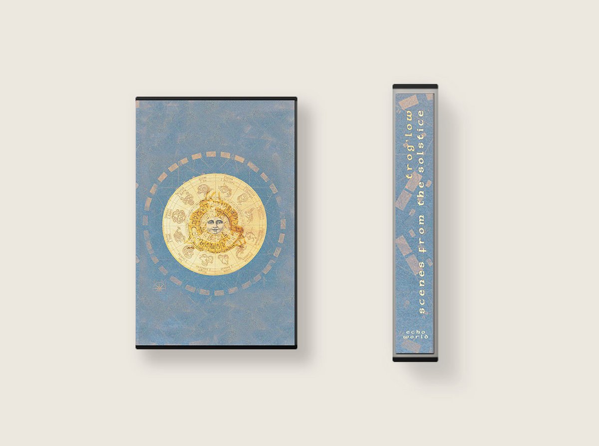 trog'low cassette tape scenes from the solstice. created by Echo World exclusively for Bandcamp on recycled plastic cassette. Recorded using solar energy. Viral tiktok best creators editorial