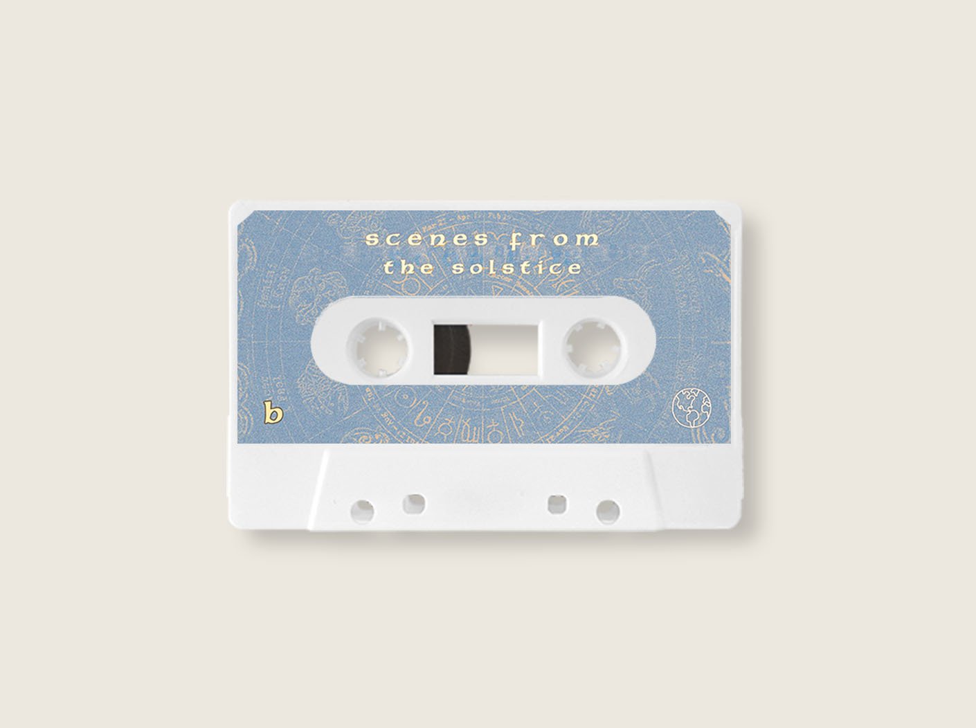 trog'low cassette tape scenes from the solstice. created by Echo World exclusively for Bandcamp on recycled plastic cassette. Recorded using solar energy. Viral tiktok best creators editorial