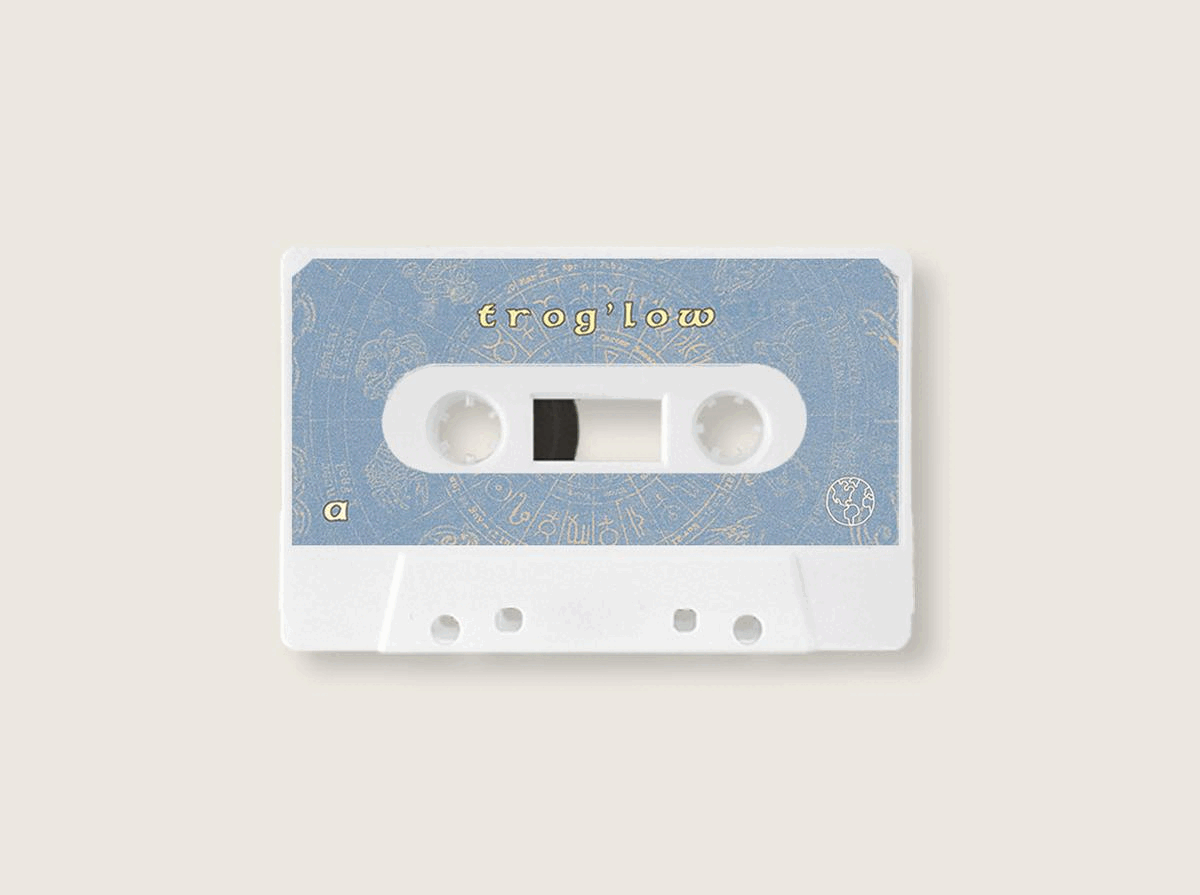 trog'low cassette tape scenes from the solstice. created by Echo World exclusively for Bandcamp on recycled plastic cassette. Recorded using solar energy. Viral tiktok best creators editorial