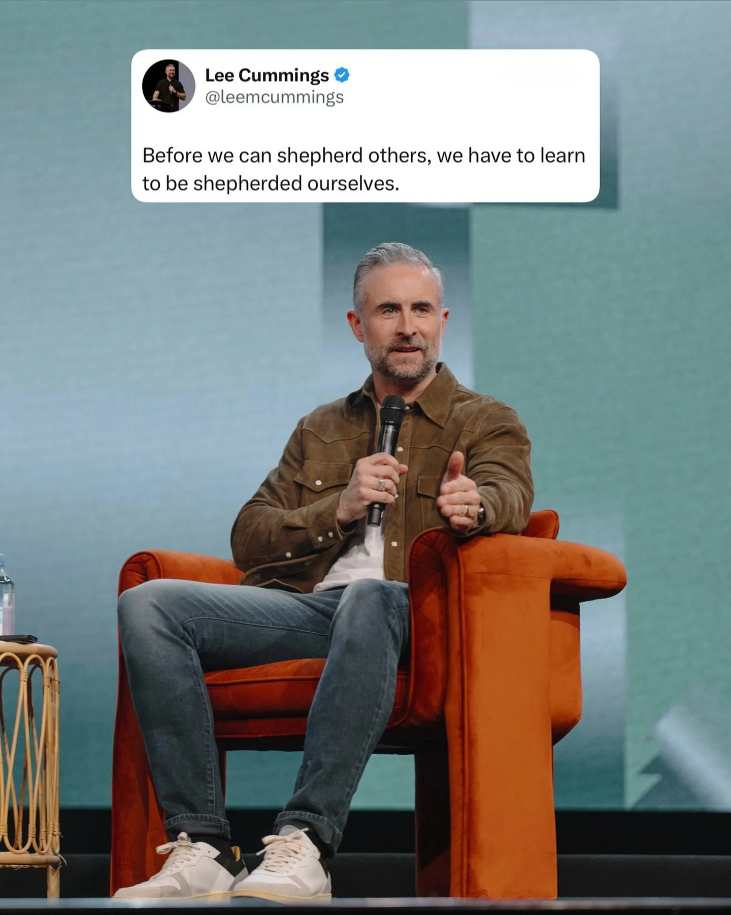 Before we can shepherd others, we have to learn to be shepherded ourselves.