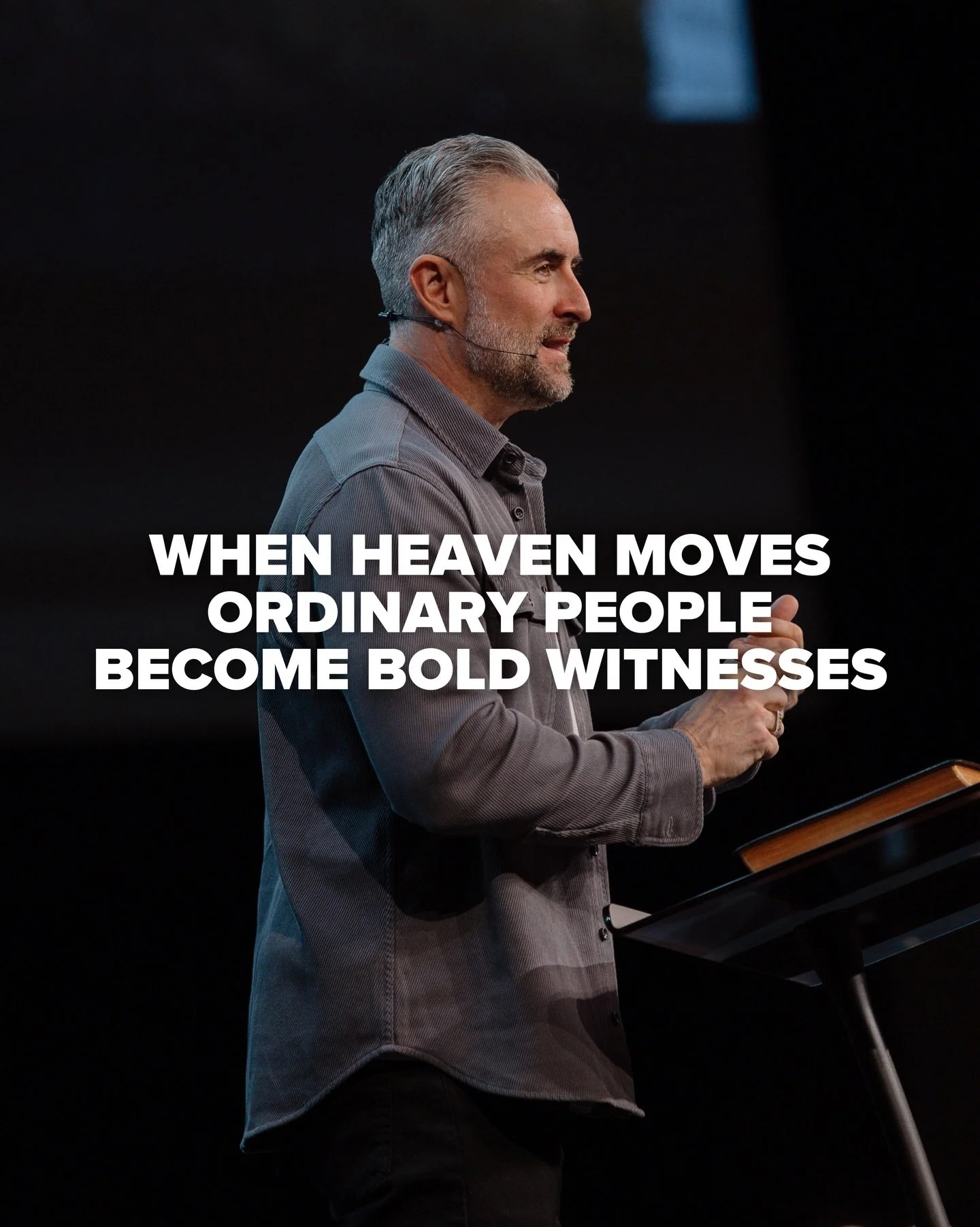 When heaven moves, ordinary people become bold witnesses.