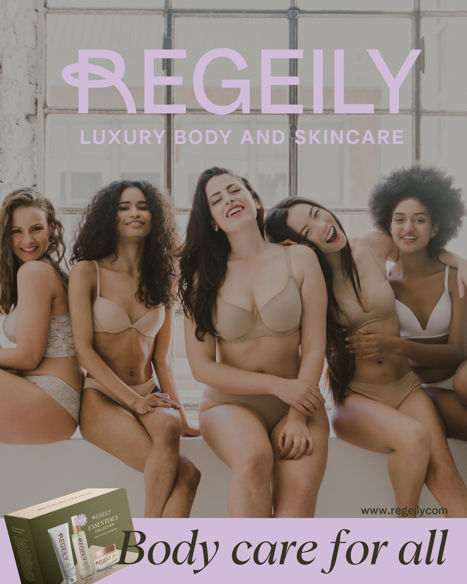 At Regeily, we believe in body care for all! 🌿

🌟 Our range of skin care products is meticulously crafted to cater to everybody's unique needs, regardless of age, gender, or skin type. From body oil to nourishing body butter, we offer indulgent sol