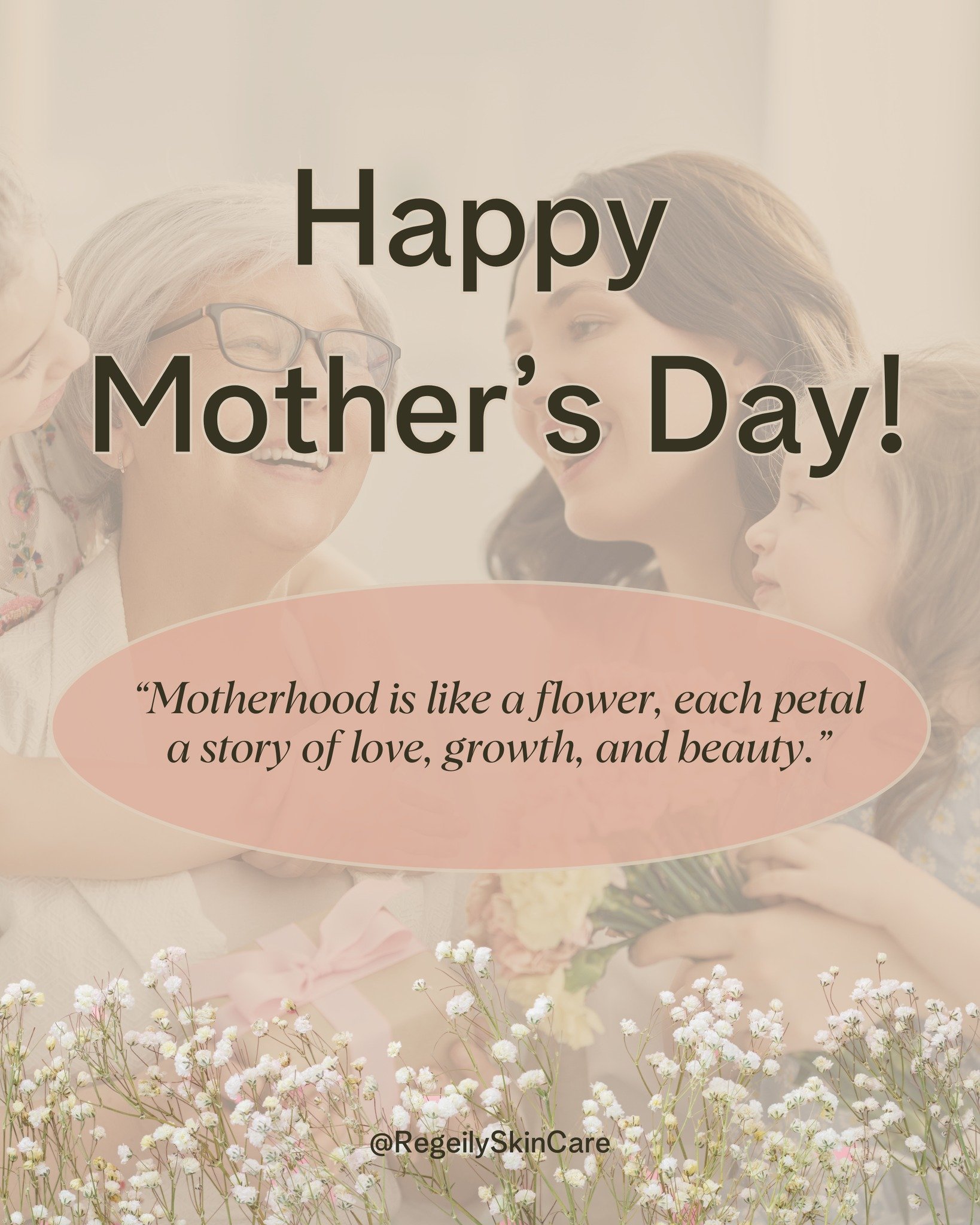 Happy Mother's Day to all the incredible moms out there! 

🌸 Just like a flower, motherhood is a journey filled with stories of love, growth, and beauty. At Regeily, we celebrate this special bond, knowing firsthand the joys and challenges of being 