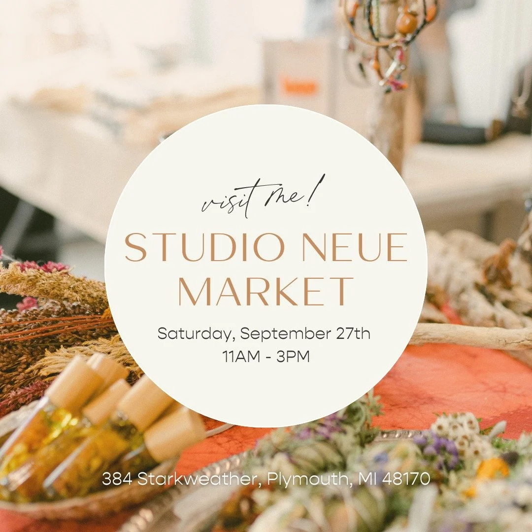 It&rsquo;s market season! 🍂✨
Join us at the Studio Neue Fall Market THIS SATURDAY for a curated day celebrating Metro Detroit&rsquo;s best makers + entrepreneurs.

Regeily is back with your must-have fall skincare&mdash;from mini travel sizes to lux