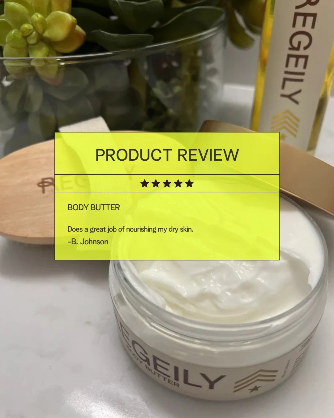 🌿 Your skin deserves a moment of pure devotion.

Our Body Butter Collection was designed to nourish deeply and smell divine. Each jar crafted to soften, replenish, and renew. 

Customers rave about its buttery texture and the way it melts into skin,