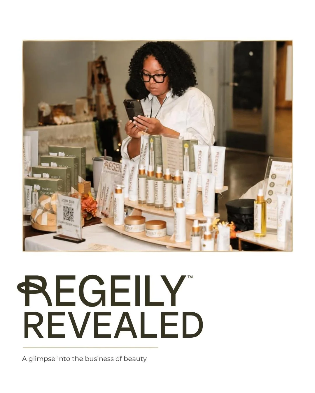 Plot twist: we've actually been doing this for a while. 👀 Regeily Revealed is our behind-the-scenes series pulling back the curtain on what it really takes to build a beauty brand, real talk, no filter. 

It's been running on YouTube since last year