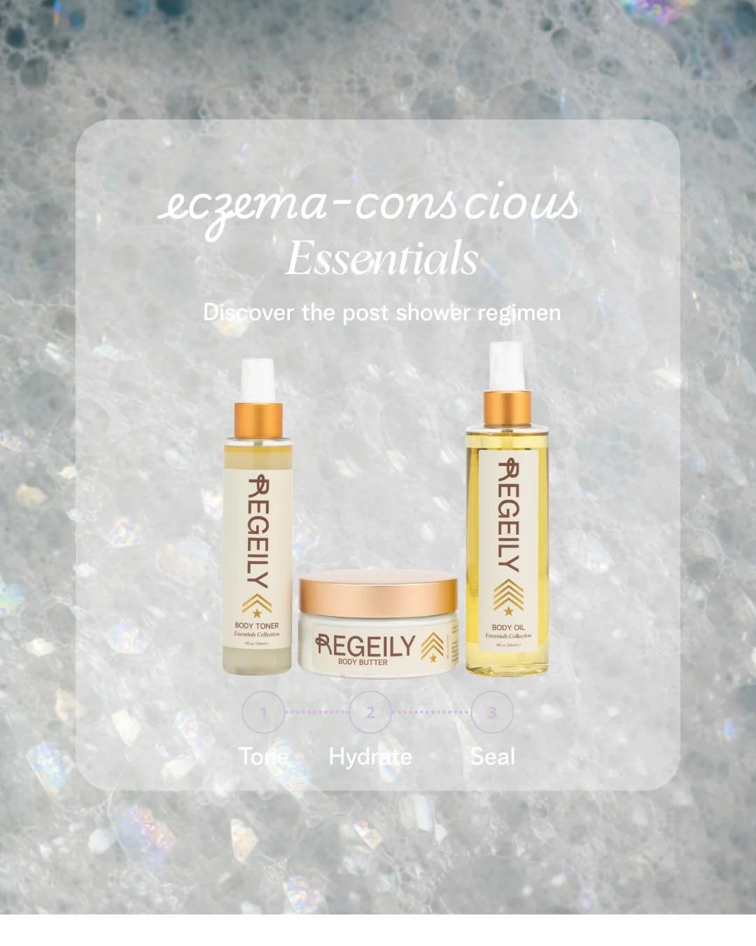 Closing out National Eczema Week 💜
At Regeily, we&rsquo;re committed to supporting sensitive, eczema-prone skin with gentle, intentional care. 🌿