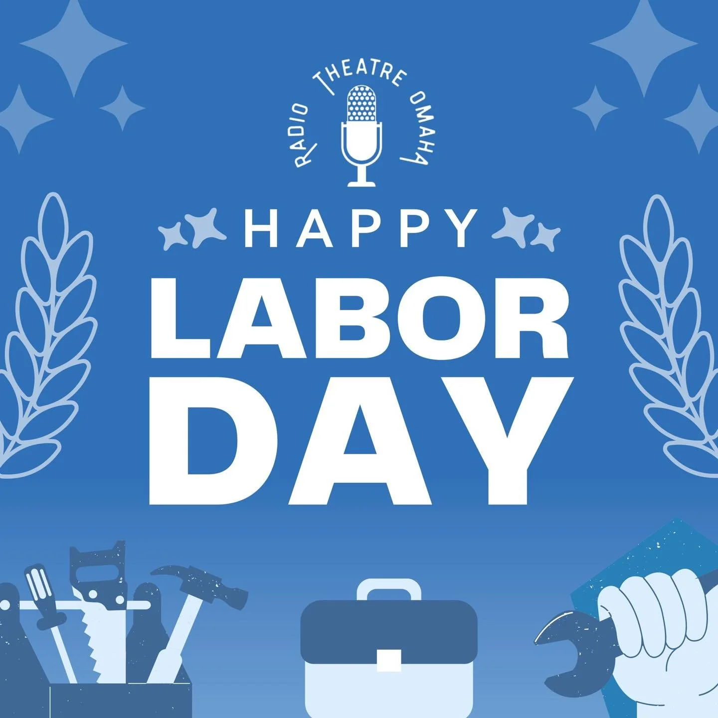 🎭✨ This Labor Day, we celebrate not only the workers who keep our communities strong, but also the labor of love that fuels the arts.
At Radio Theatre Omaha, every performance is built on countless hours of dedication—scripts drafted and redr