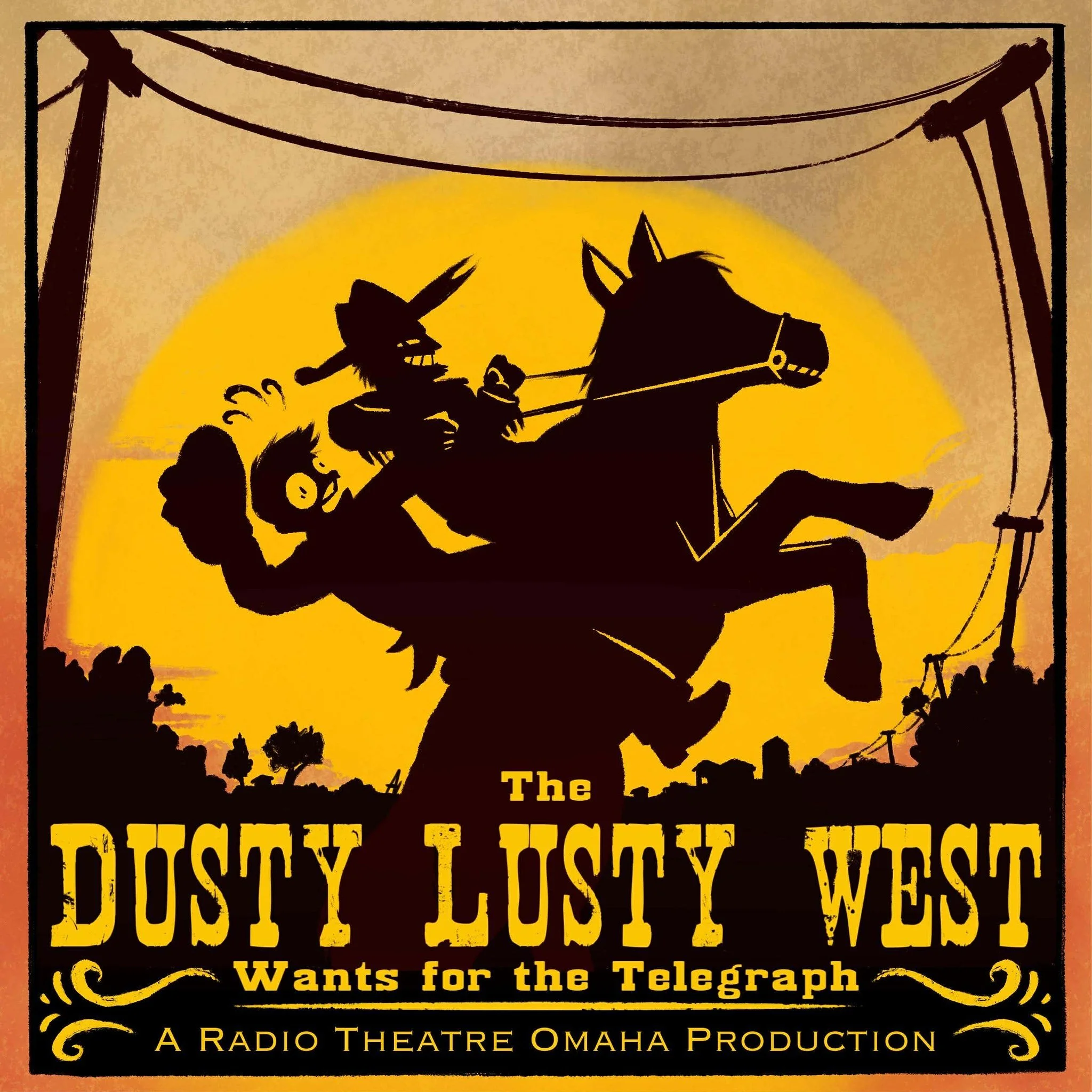 🎙️ LIVE Radio Theatre at Creighton University 🎙️

Join Radio Theatre Omaha as we present
The Dusty Lusty West Wants for the Telegraph
a live radio theatre drama by Brian Kokensparger.

Inspired by the 1860 diary of Charles Brown&mdash;aid-de-camp t
