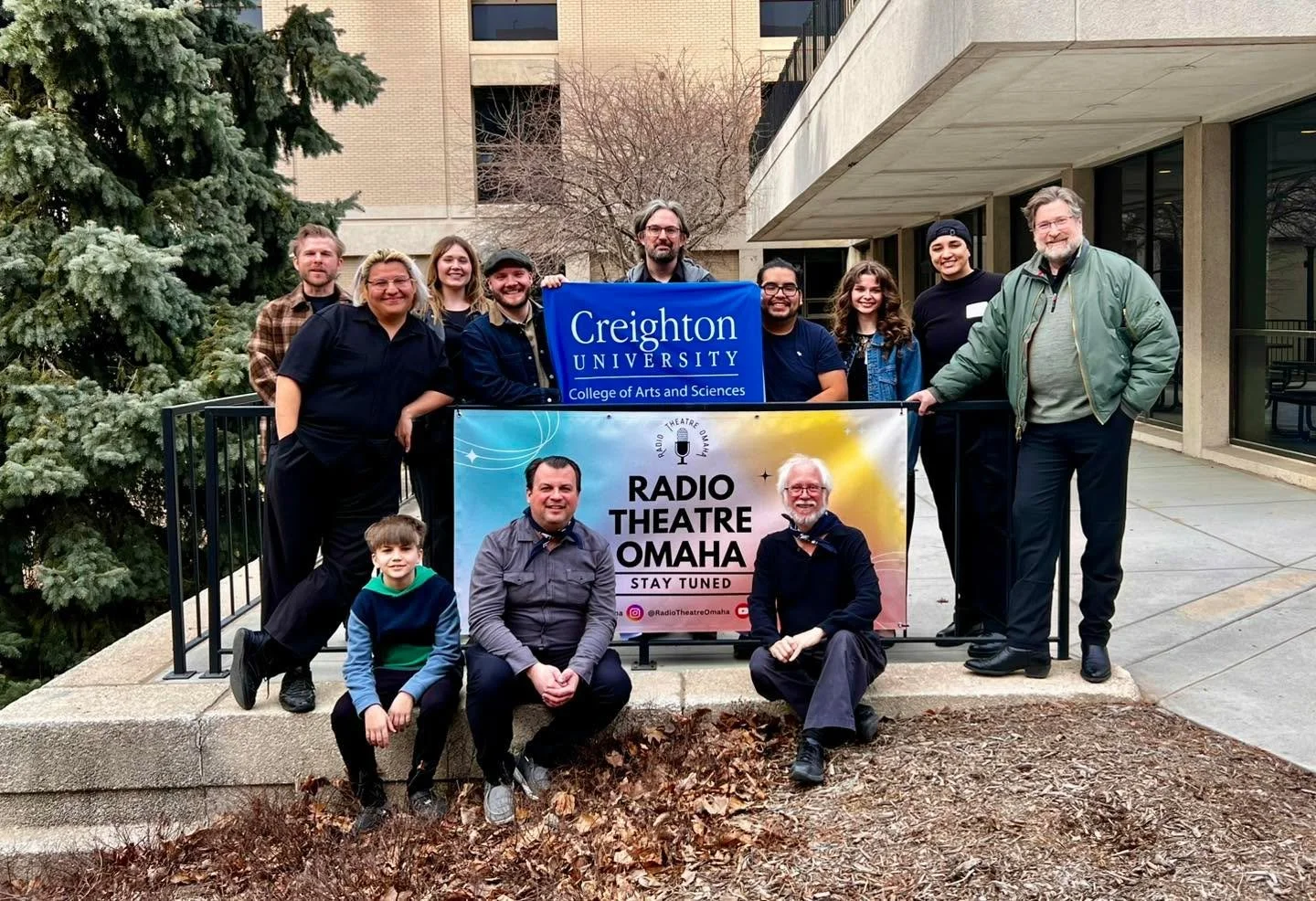 🎙️ Radio Theatre Omaha is deeply grateful to Creighton University for hosting us during Founders Week and for providing a welcoming space for live, audio-only storytelling at Rigge Science Building.

We&rsquo;re equally grateful to the actors, music