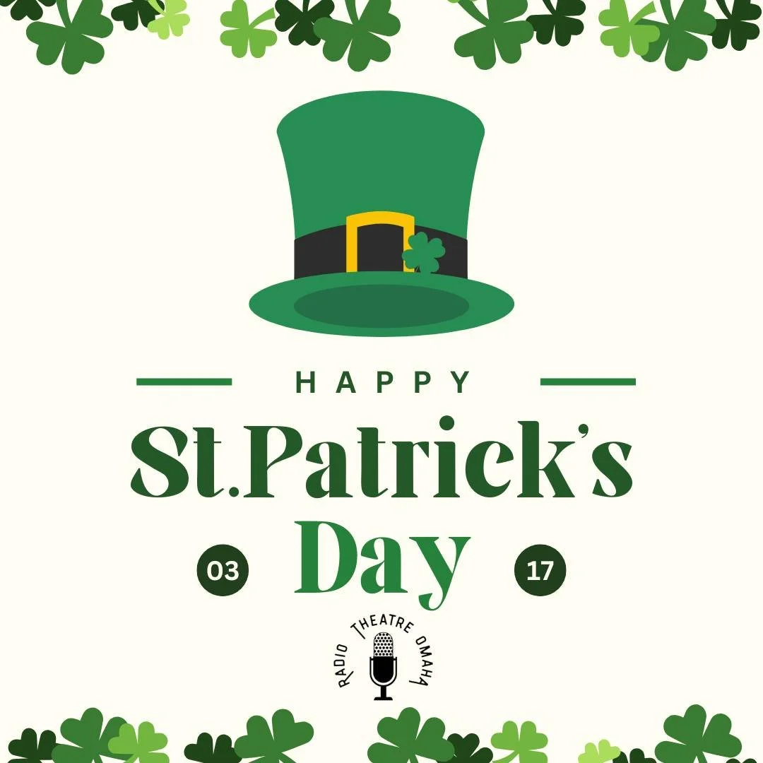 🍀 Happy St. Patrick&rsquo;s Day from Radio Theatre Omaha! 🎭

Did you know that the tradition of telling dramatic Irish legends out loud&mdash;long before movies or even modern theatre&mdash;helped inspire the storytelling style we now love in radio