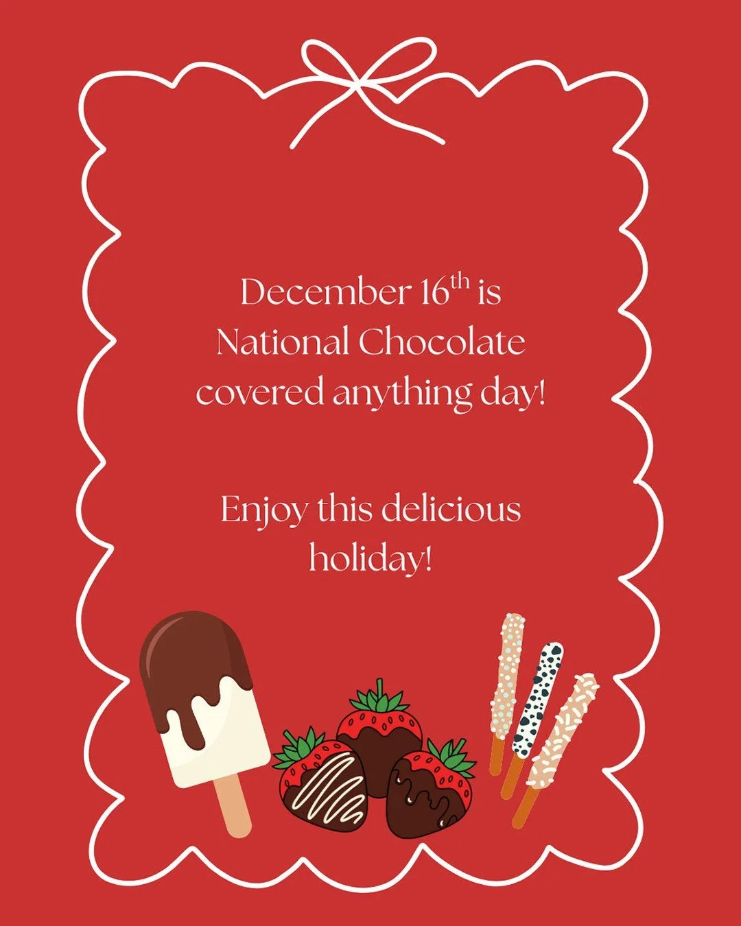 Who says you have to wait until February to enjoy some chocolate covered strawberries?? 😉