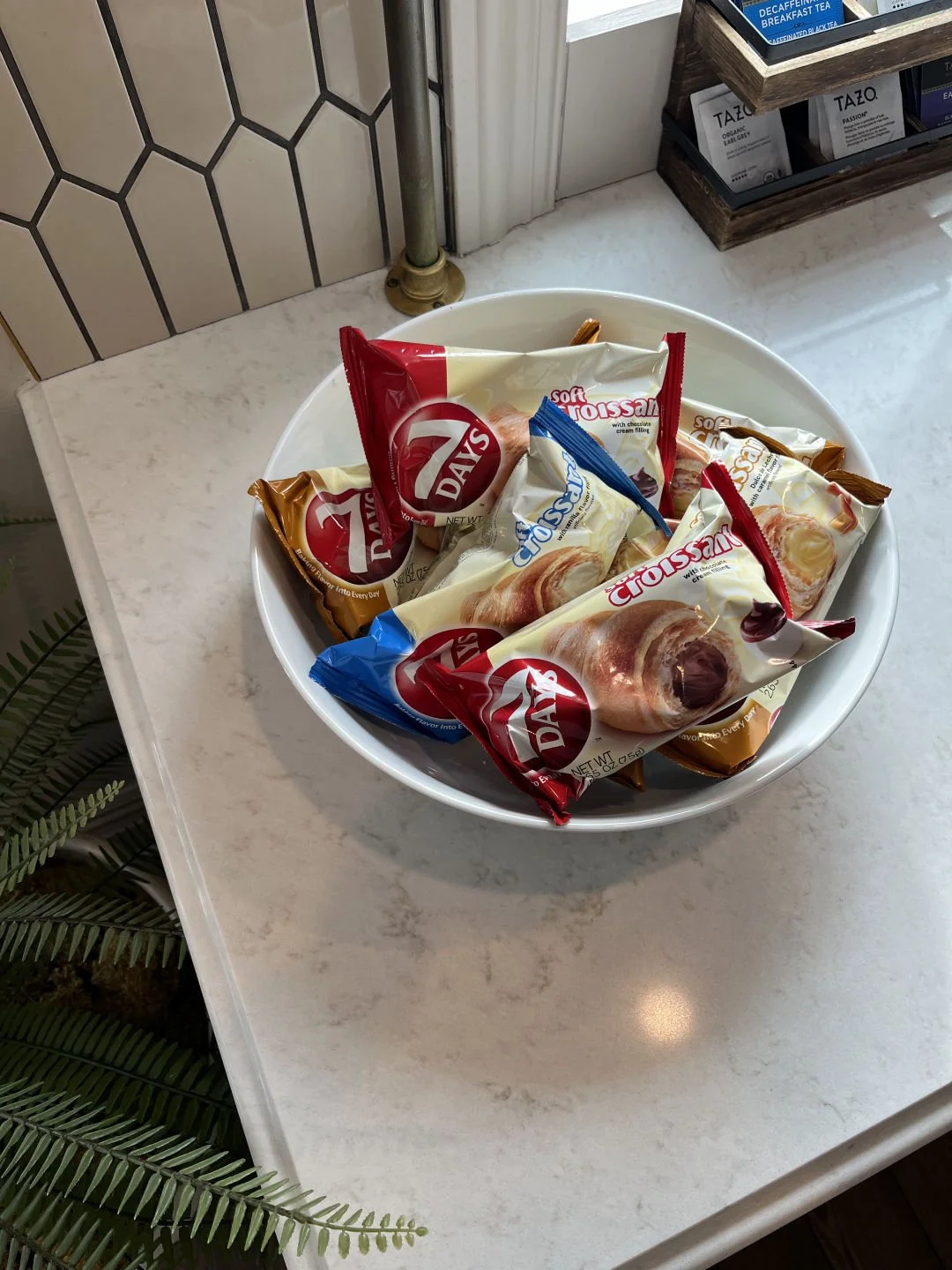 Attention residents! You can now get a sweet breakfast treat along with your coffee! These croissants come in several flavors and have already been a big hit!