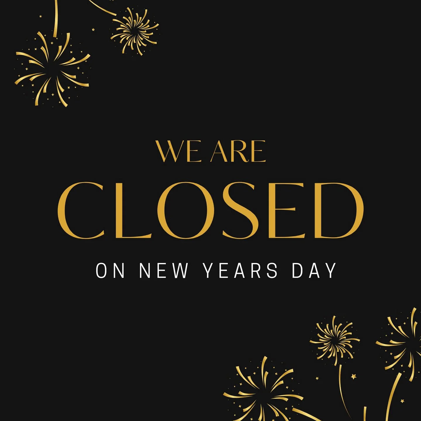 Happy 2026! Our office will be closed today. See you tomorrow!
