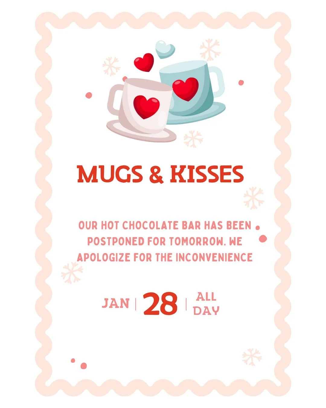 We hope to see you tomorrow!