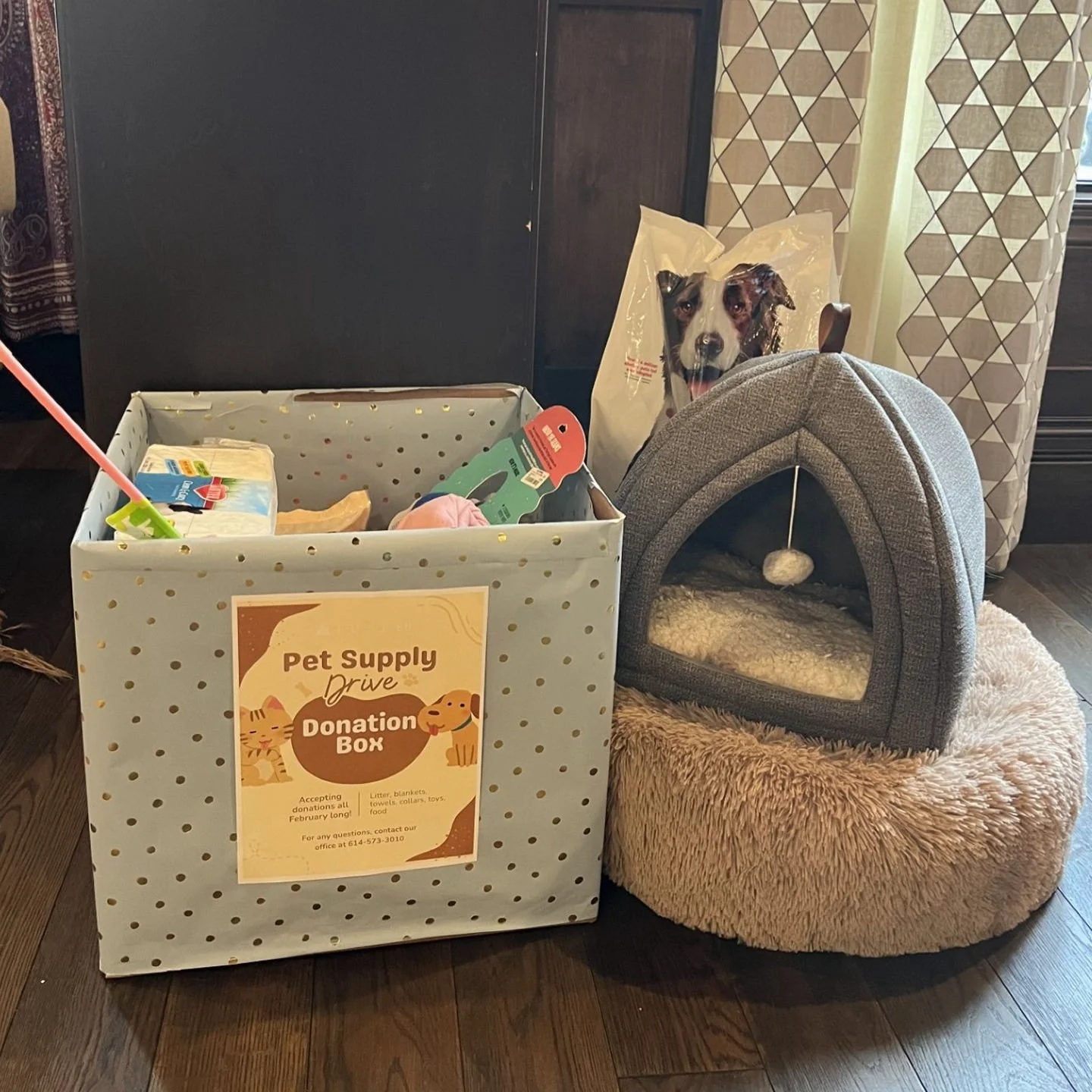 Thank you to our generous residents that have already donated to our pet drive! 8 days left to make your donations!