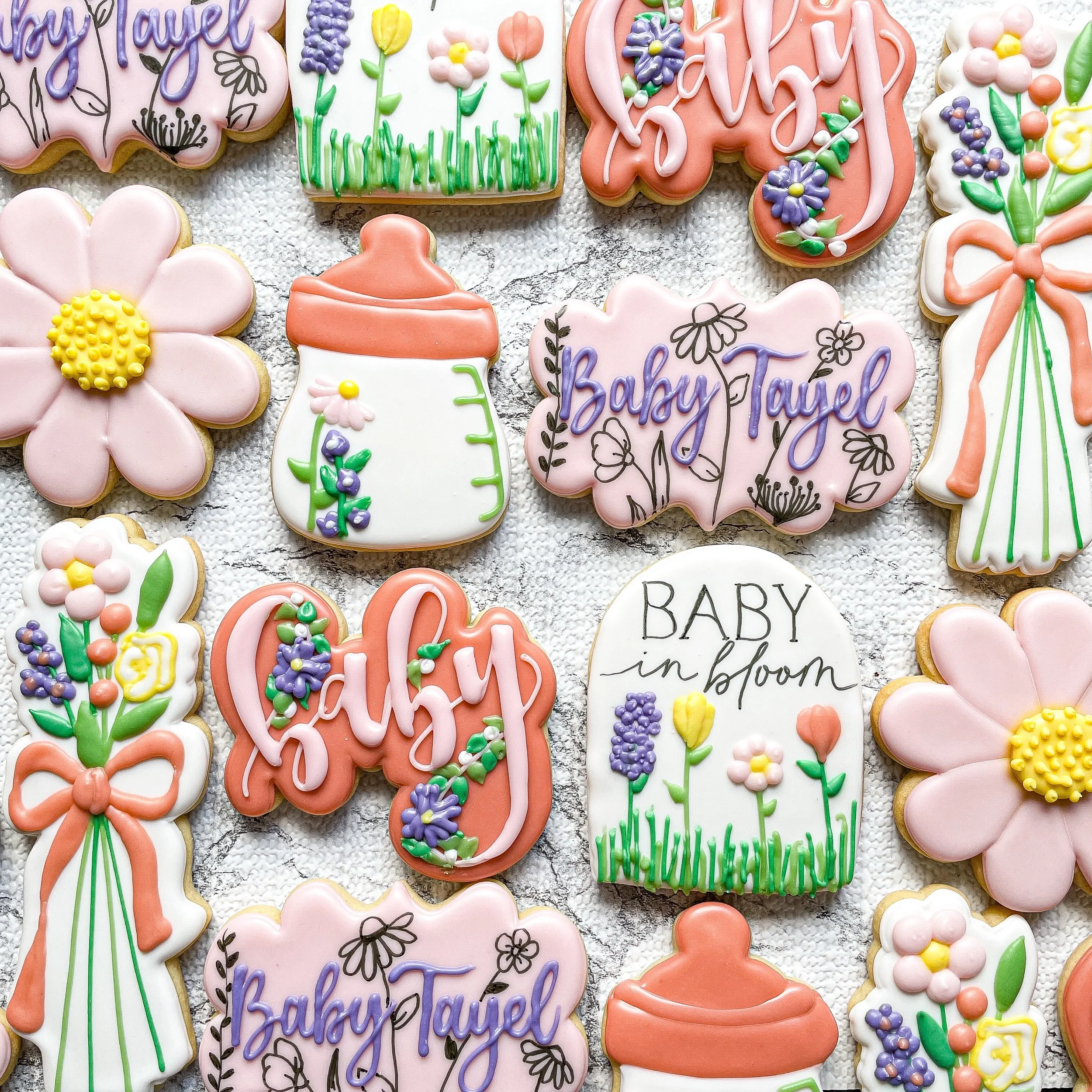 🌸💐A little wildflower is on the way 🪻🌼
#cookiesbylyss #babyshowercookies #babyinbloomcookies #wildflowerbabyshowercookies #springbabyshowercookies