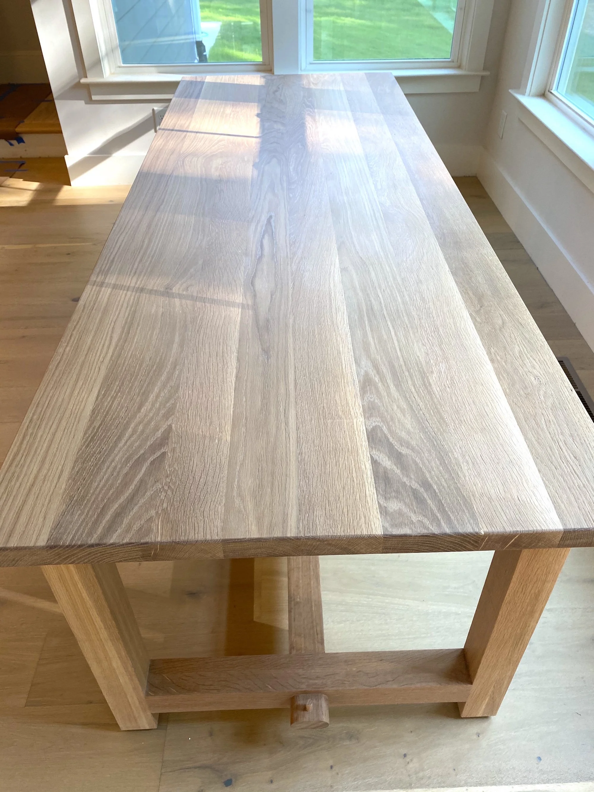 Ridgeline Dining Table - White Oak