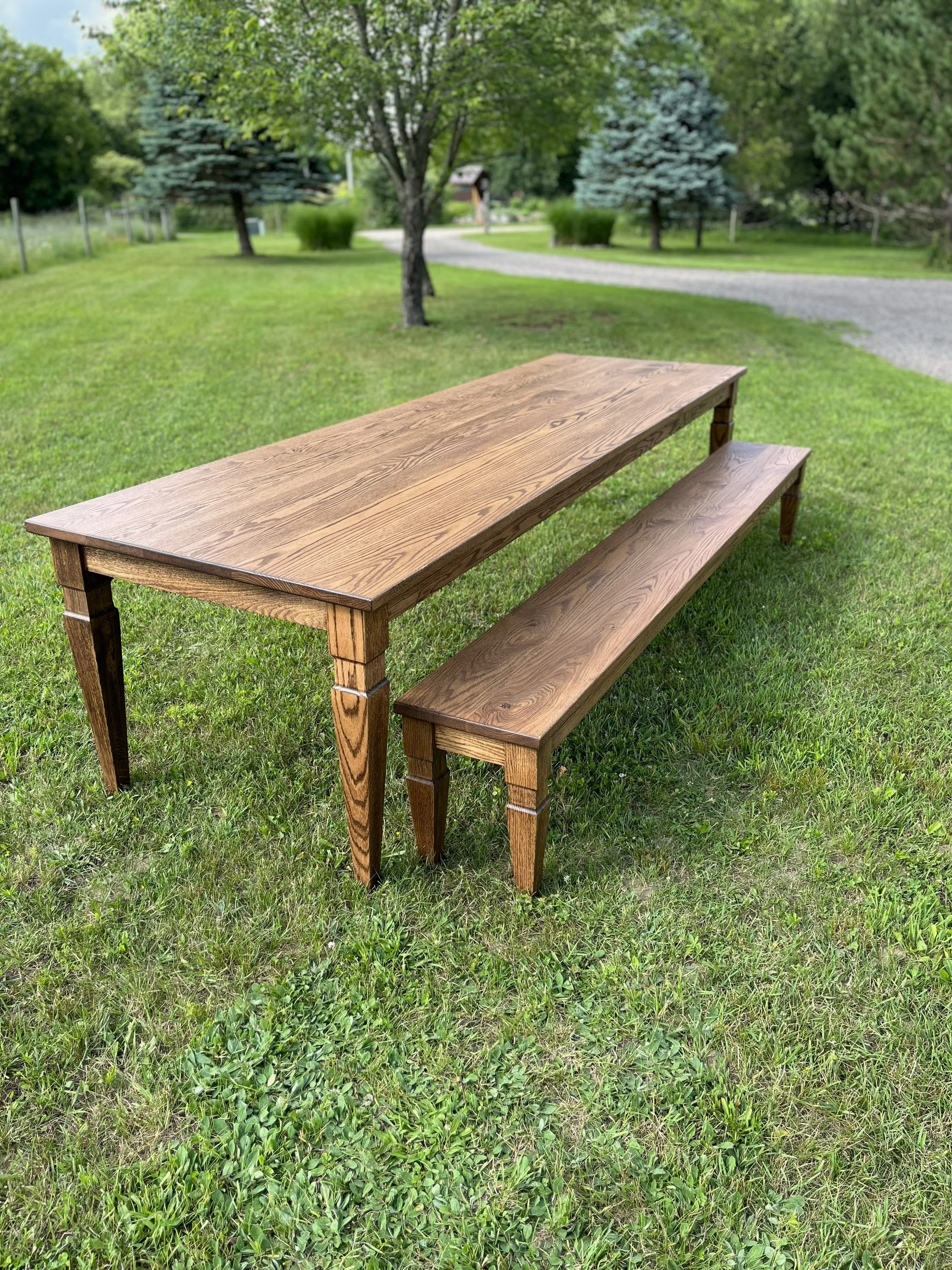 Westbridge Dining Table - Red Oak (Provincial)