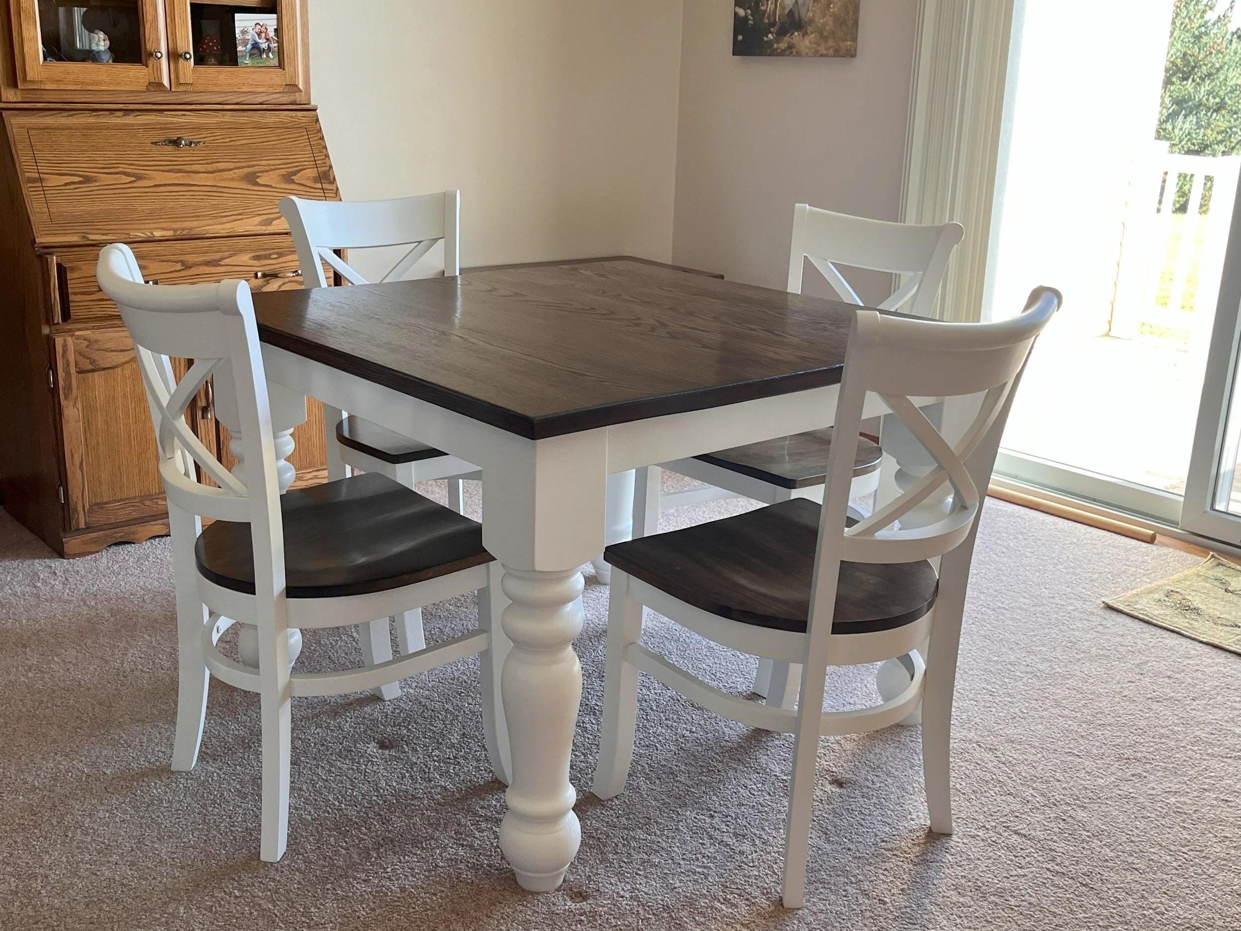 Turned Leg Small Ford Table Set