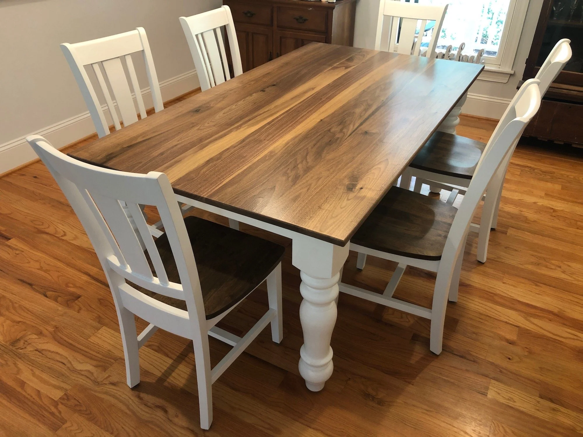 Turned Leg Ford Table