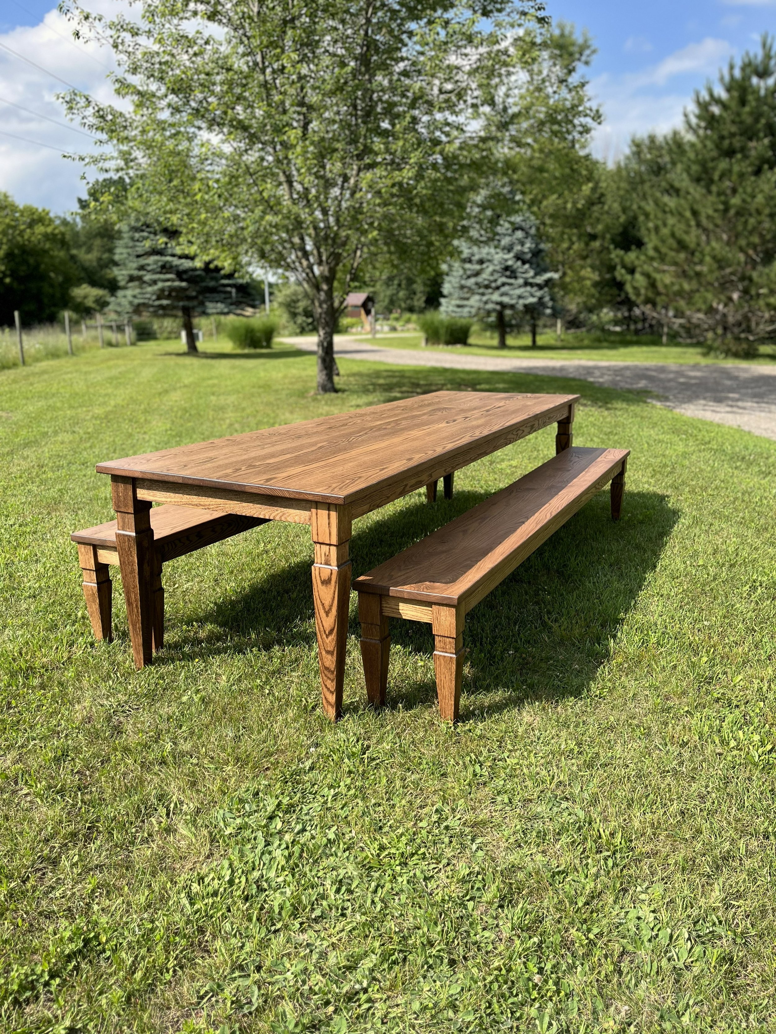 Westbridge Dining Table - Red Oak (Provincial)