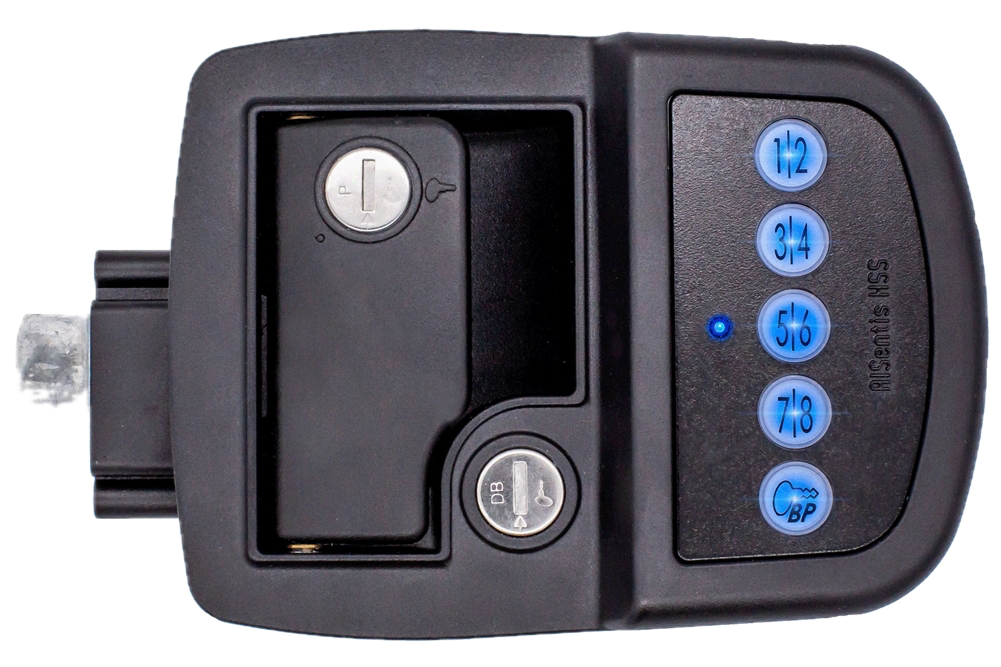 Bauer Bluetooth Keyed-A-Like Electric Towable Entry Door Lock – Right Hand (Recommended for all Travel Trailers and Fifth Wheels with standard door locks)