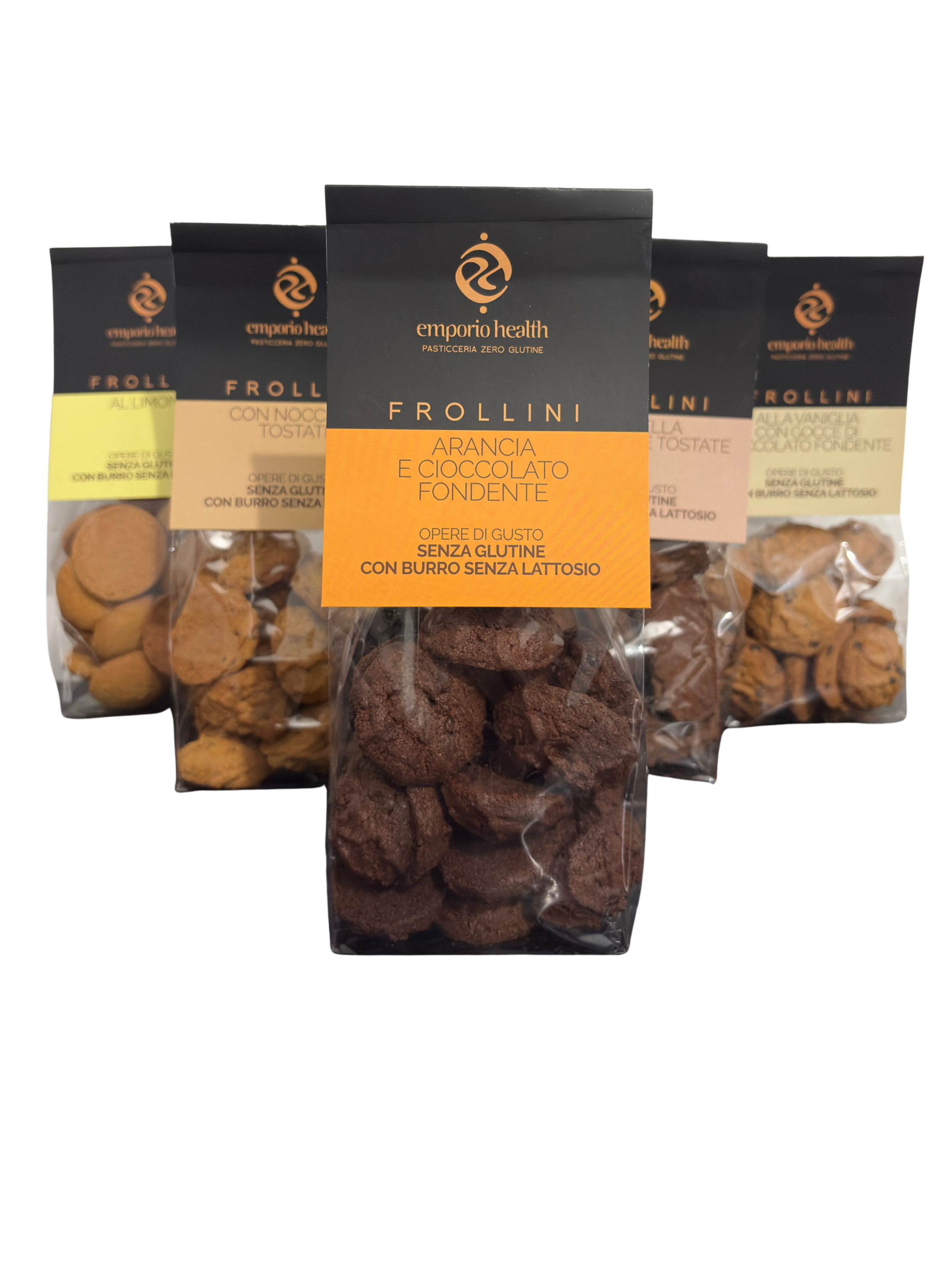 Frollini alla Arancia e Cioccolato fondente