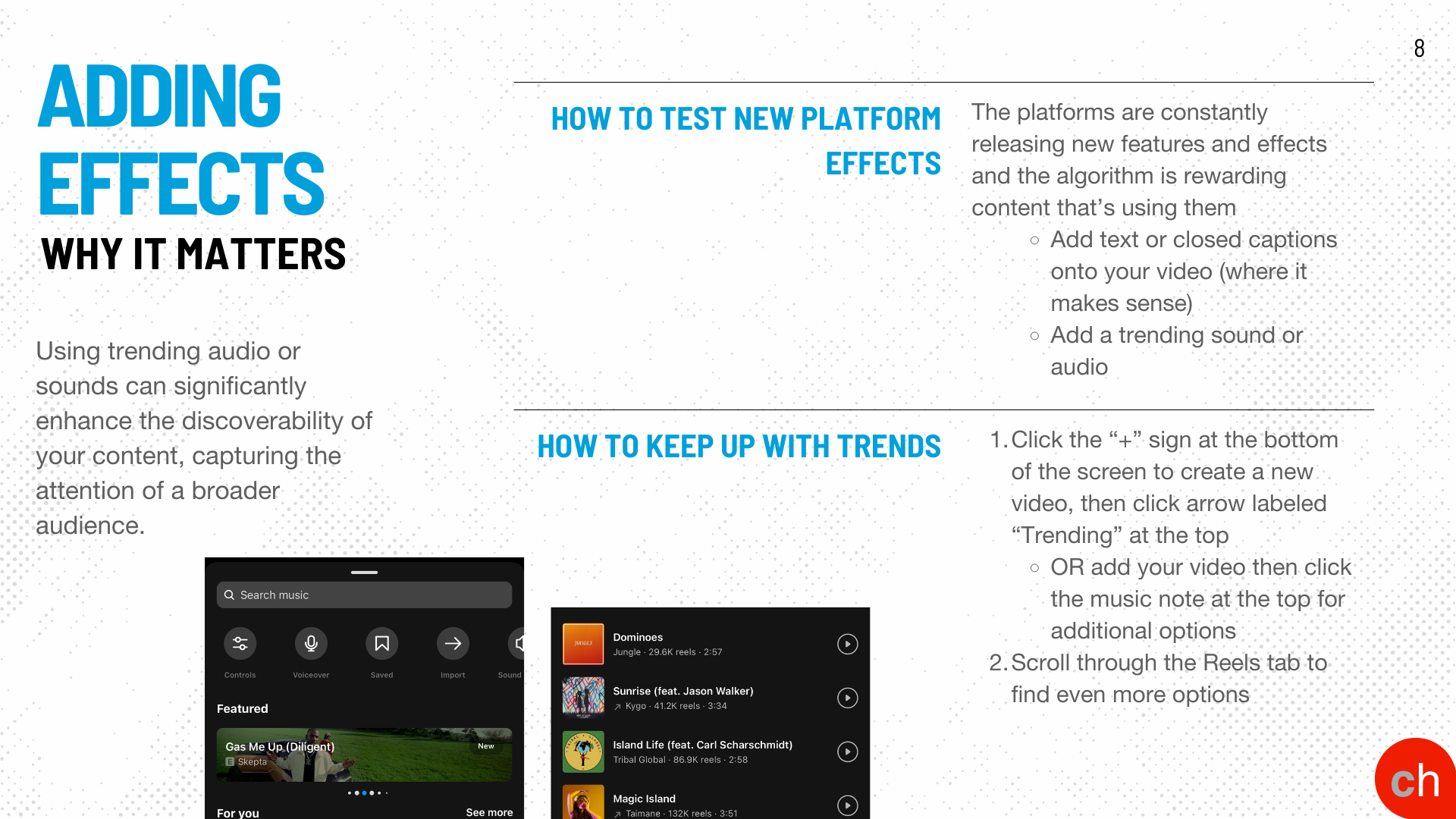 Social media guidelines I created as a leave-behind resource for the new store.
