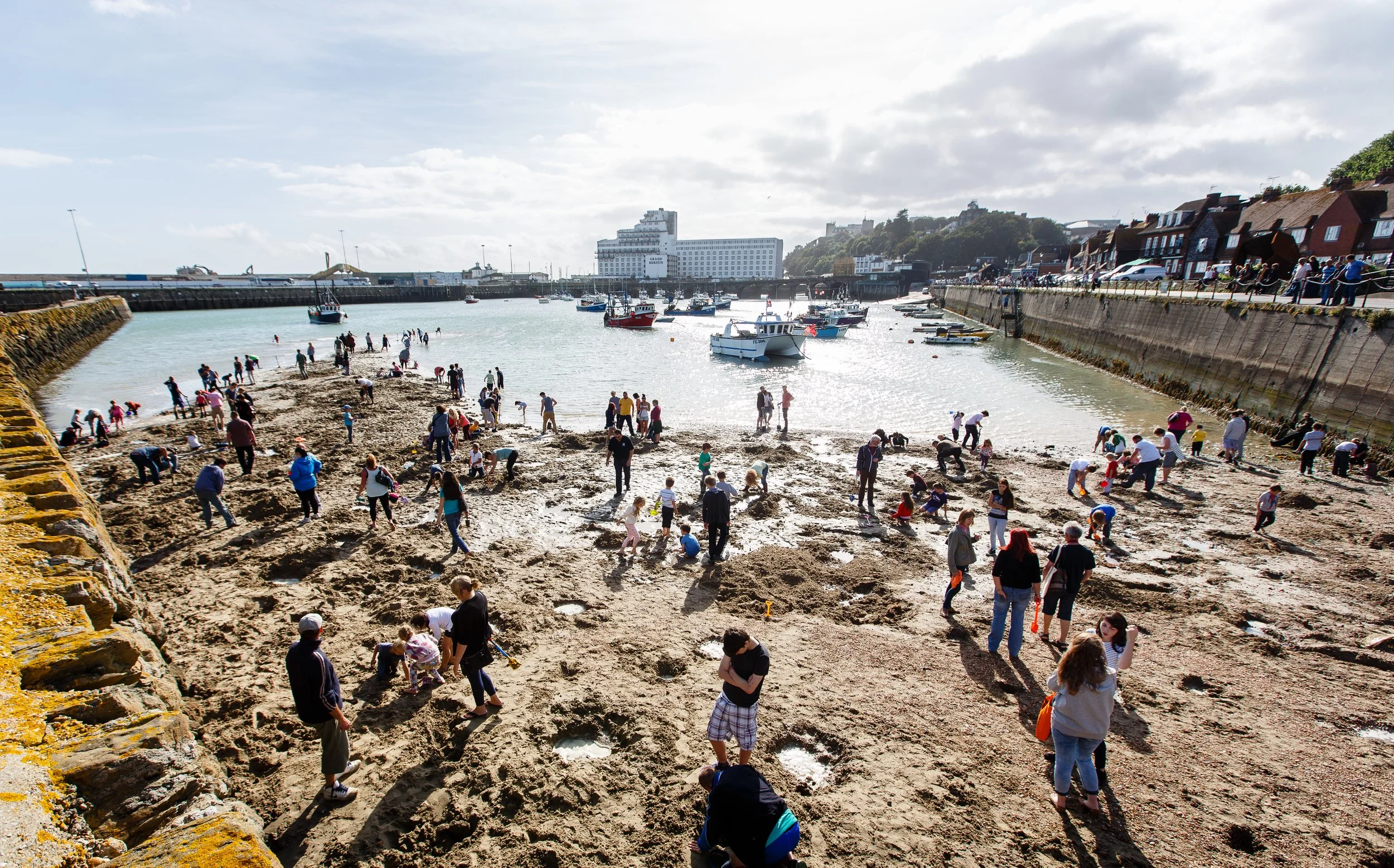 Folkestone Beach (Photo Steve Tanner)