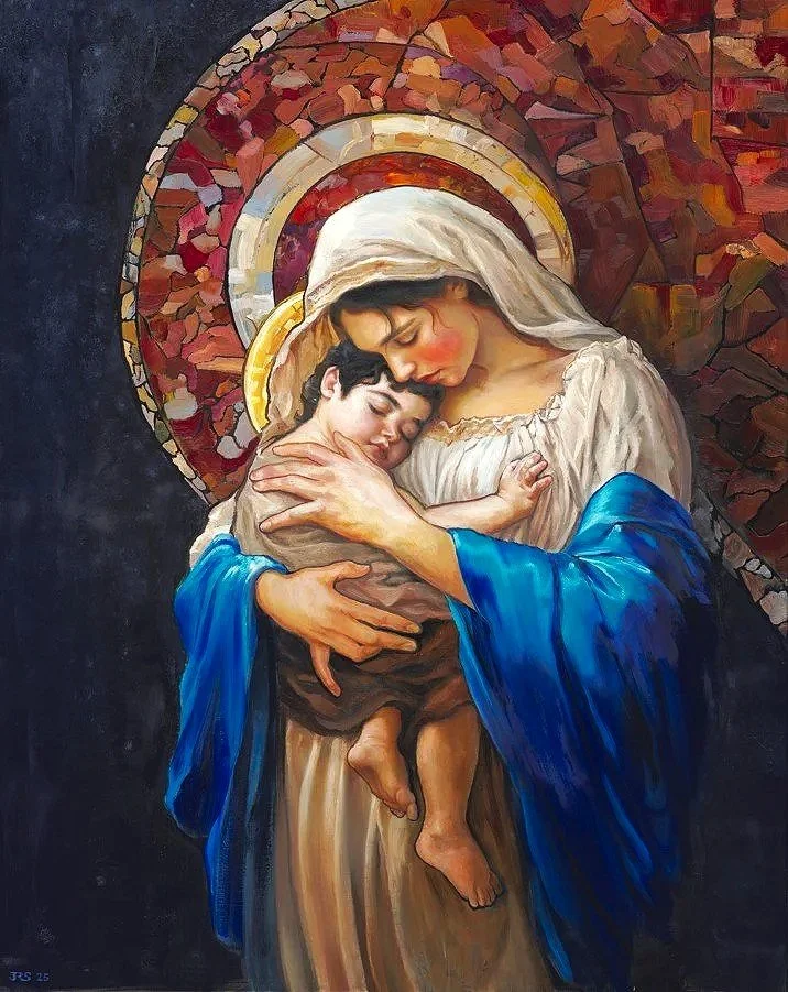 "The Madonna and Child in Repose"
