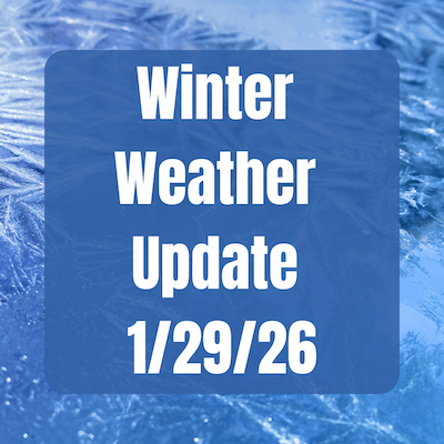 Winter Weather Update