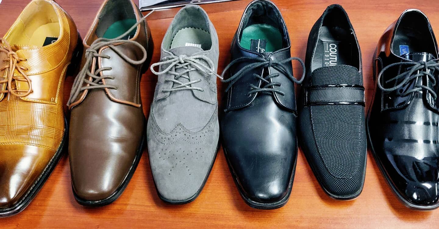 We carry a wide variety of shoe options for rent. More to come! #tuxedo #fashion #formalwear