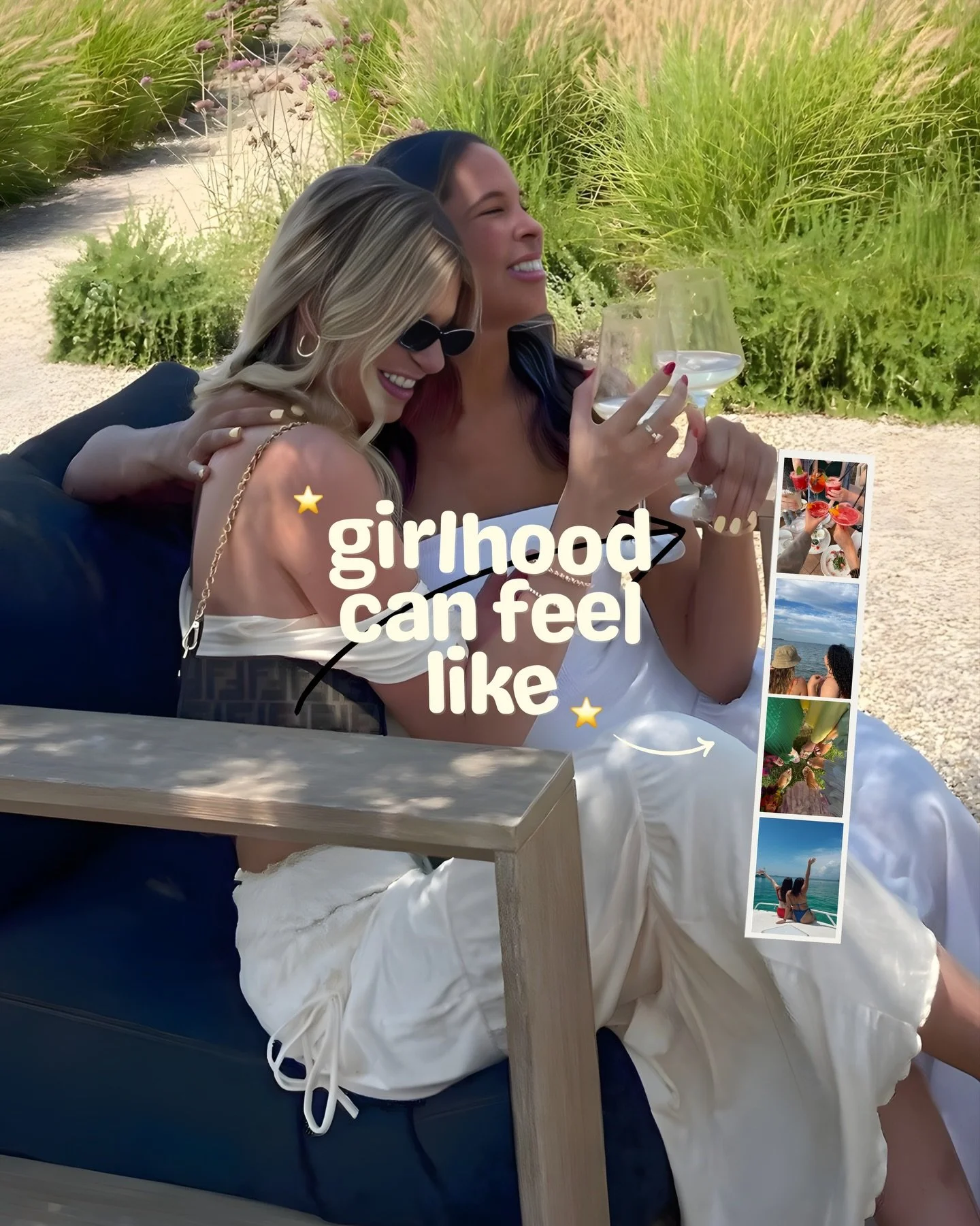 Girlhood can feel like laughing at nothing, talking about everything, and knowing someone&rsquo;s always in your corner, making your life sweeter without even trying. Send this to your girl 💐💌

#girlhood #girly #girls #friendship #girlygirl #girlfr