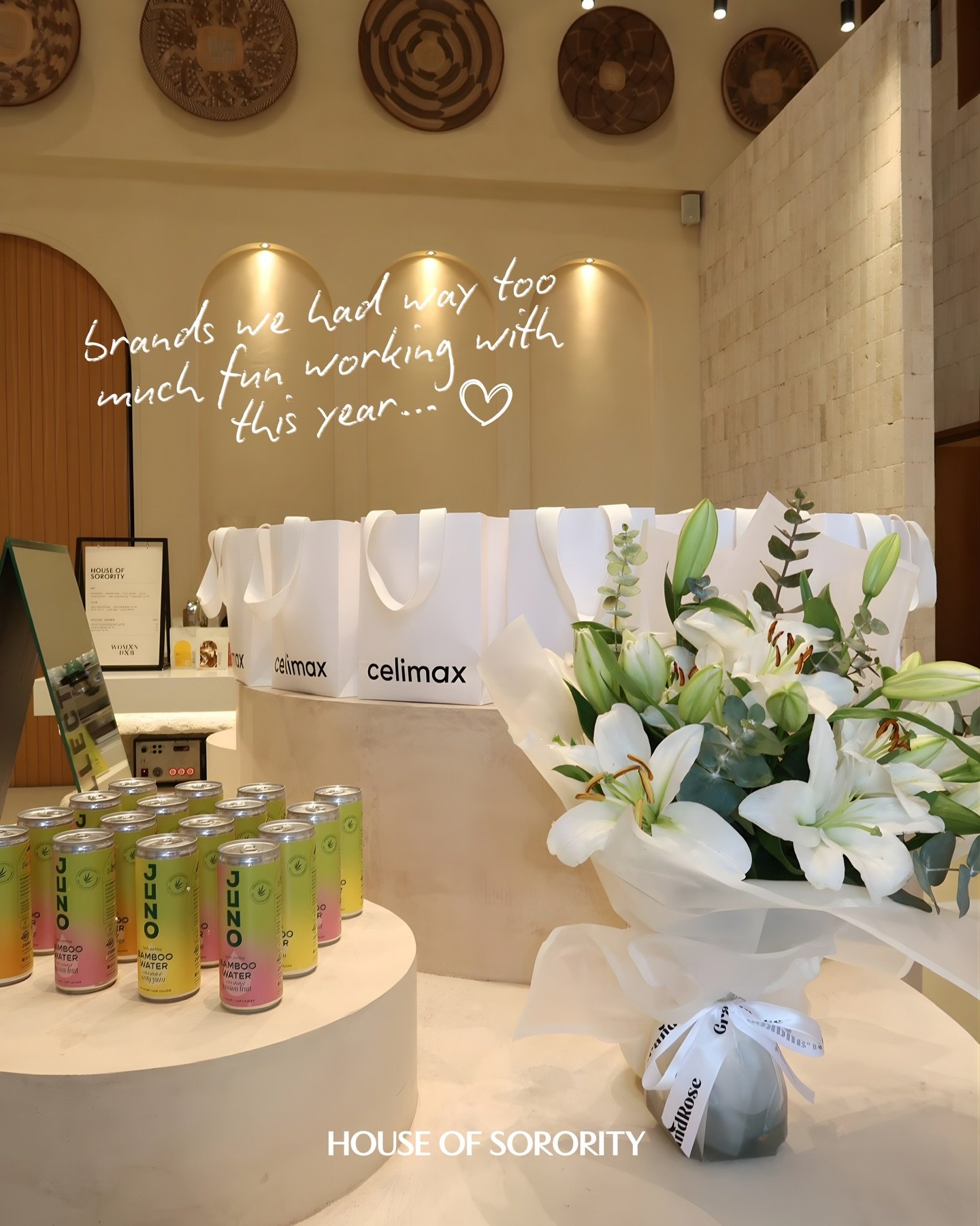 One of our favourite parts of building HOS? Getting to work with amazing brands and turning those collabs into cute perks for our members 💛&nbsp;from event partners to goodie bags, we love making our girls feel a little extra special, always.