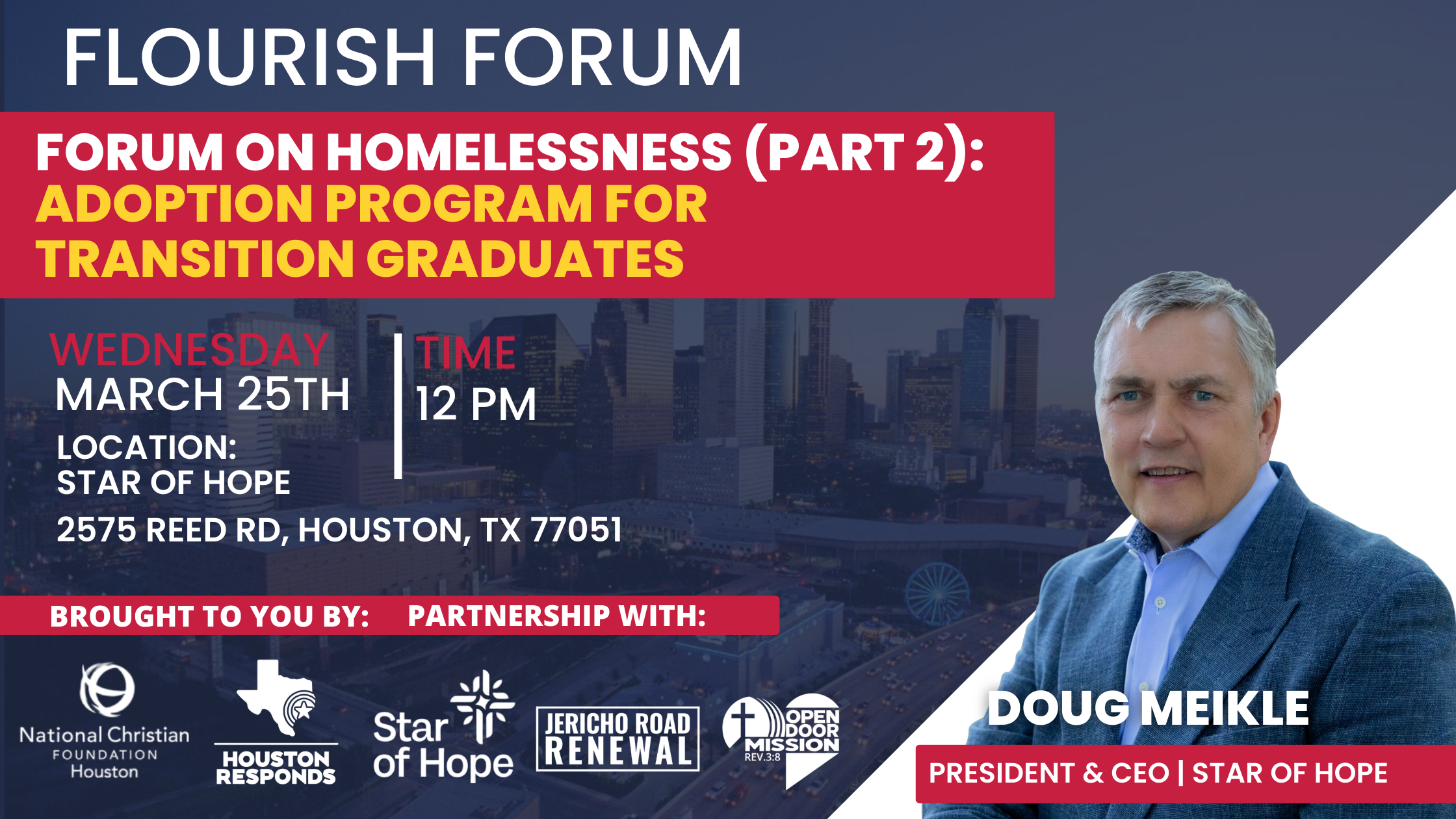 FLOURISH FORUM: Forum on Homelessness (Part 2)