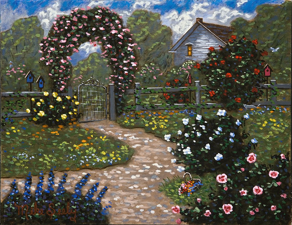 Grandma's Rose Garden, Redmond, UT