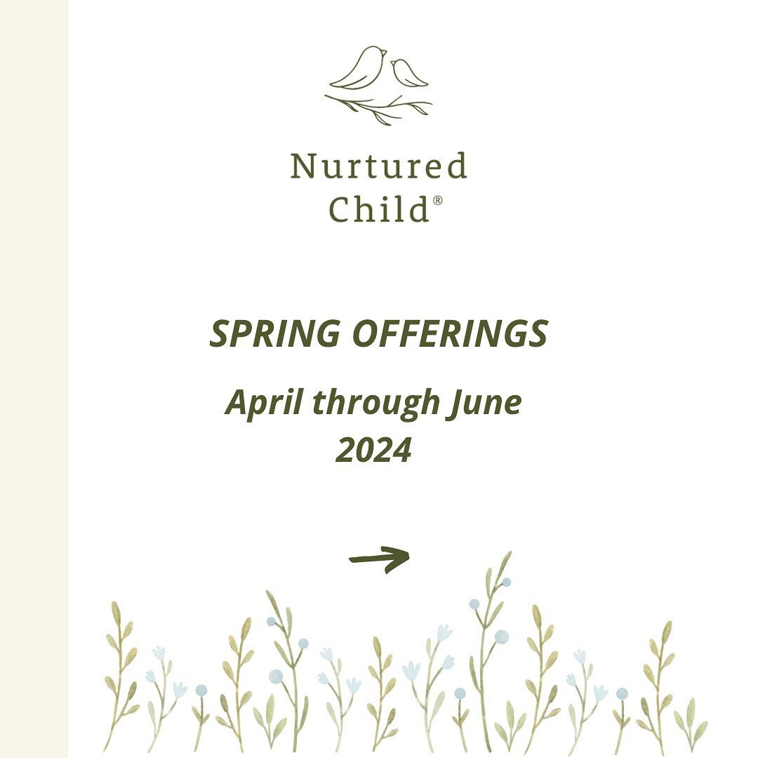 UPDATED ✨

We have so many wonderful in-person and online offerings this Spring to support expecting families and families with children up to age 3 🐣

Always available are our 1-on-1 Confidence Calls 🙌 personal support when you need it most!

MORE