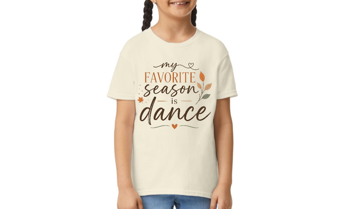 MY FAVORITE SEASON IS DANCE T-SHIRT