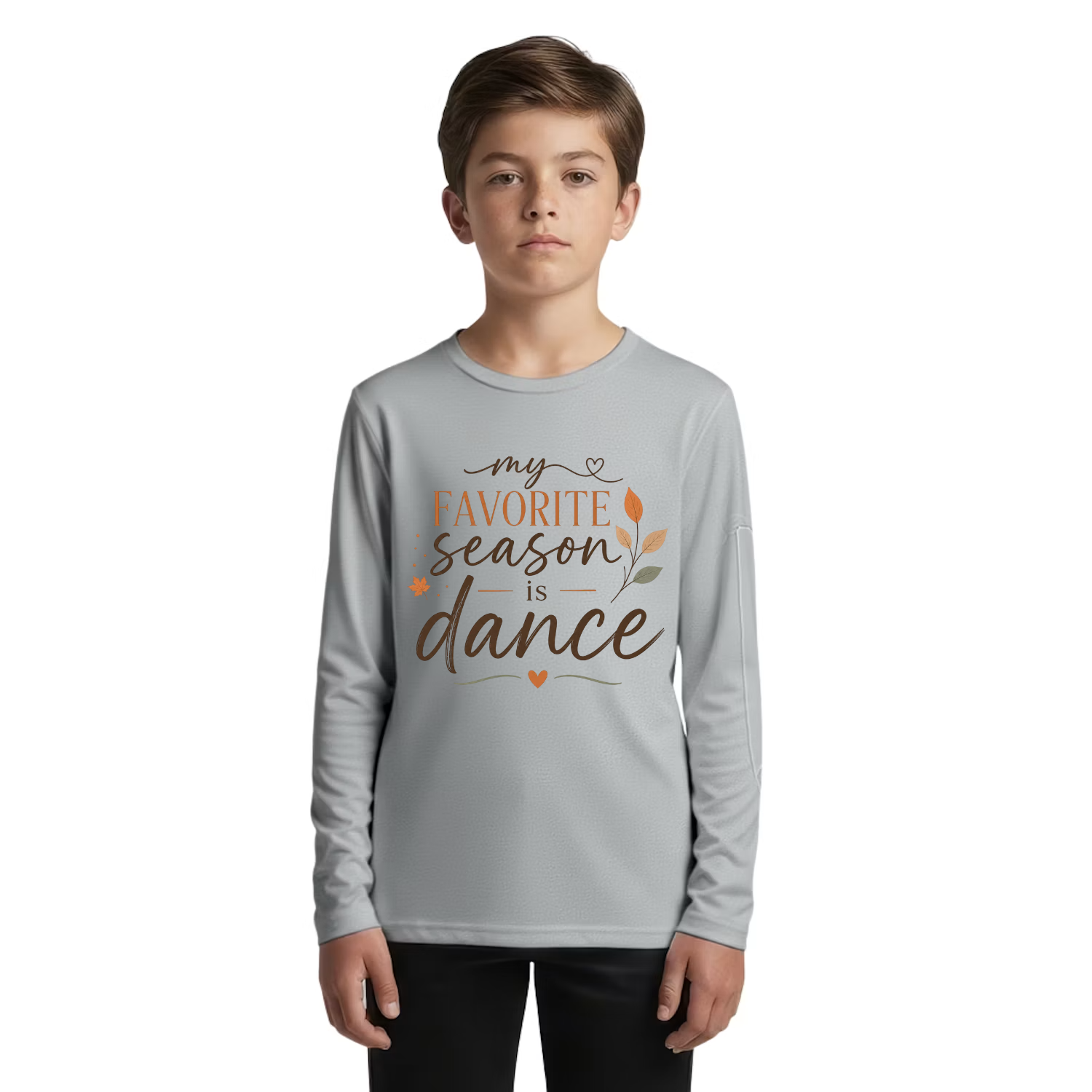 MY FAVORITE SEASON IS DANCE - KIDS LONG SLEEVE SHIRT