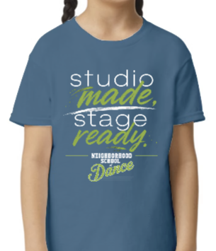 NSD Studio Made, Stage Ready Youth Dance T-Shirt